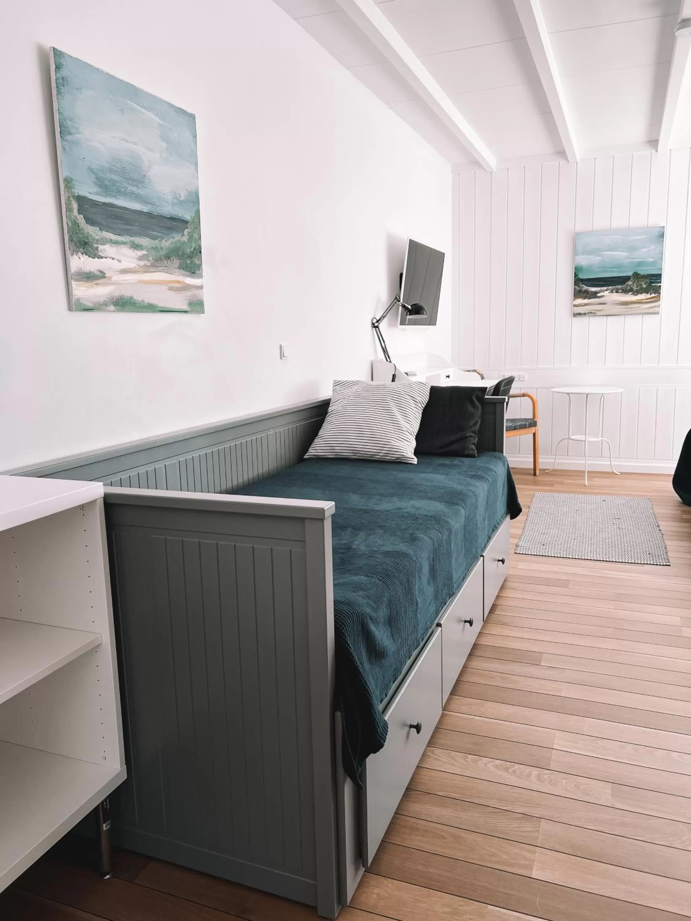 Bedroom, Bed in Kysthusene Gilleleje