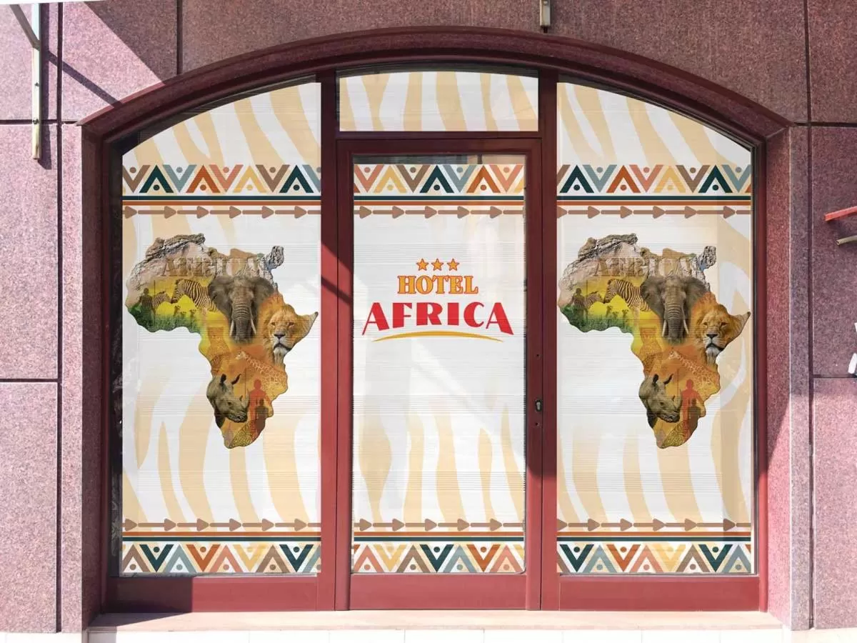 Property logo or sign in Hotel Africa