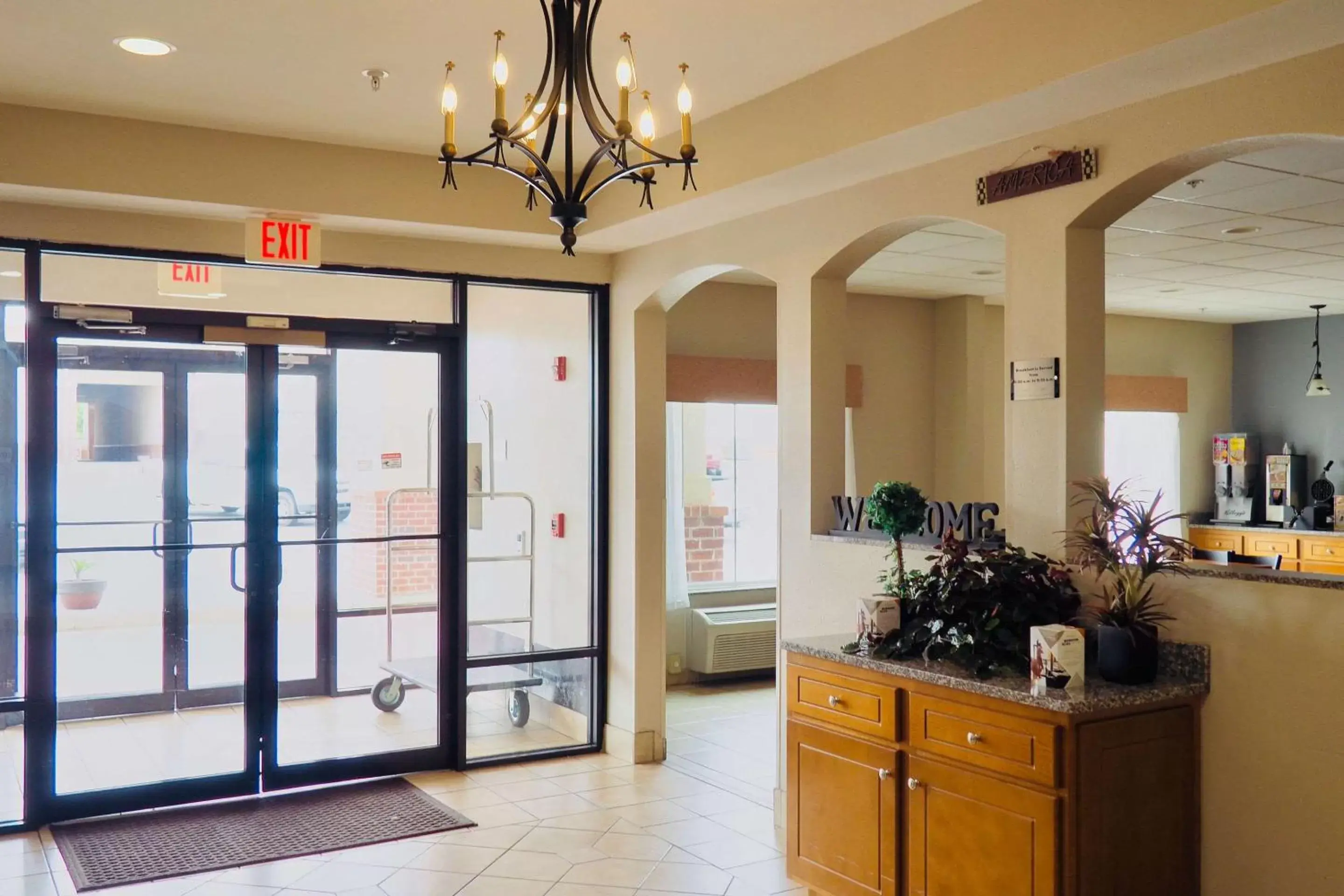 Lobby or reception in Econo Lodge