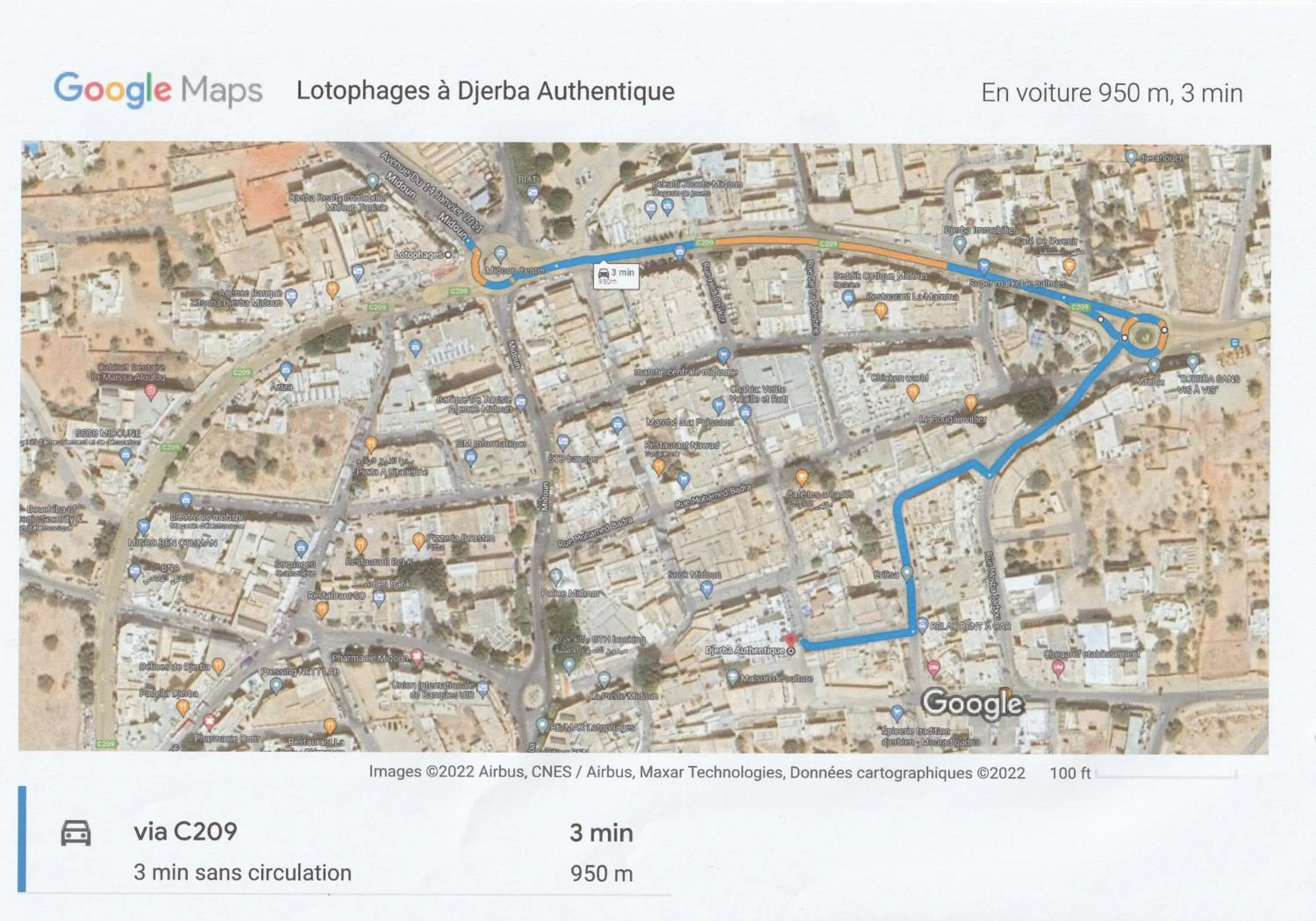 Bird's-eye View in Djerba Authentique