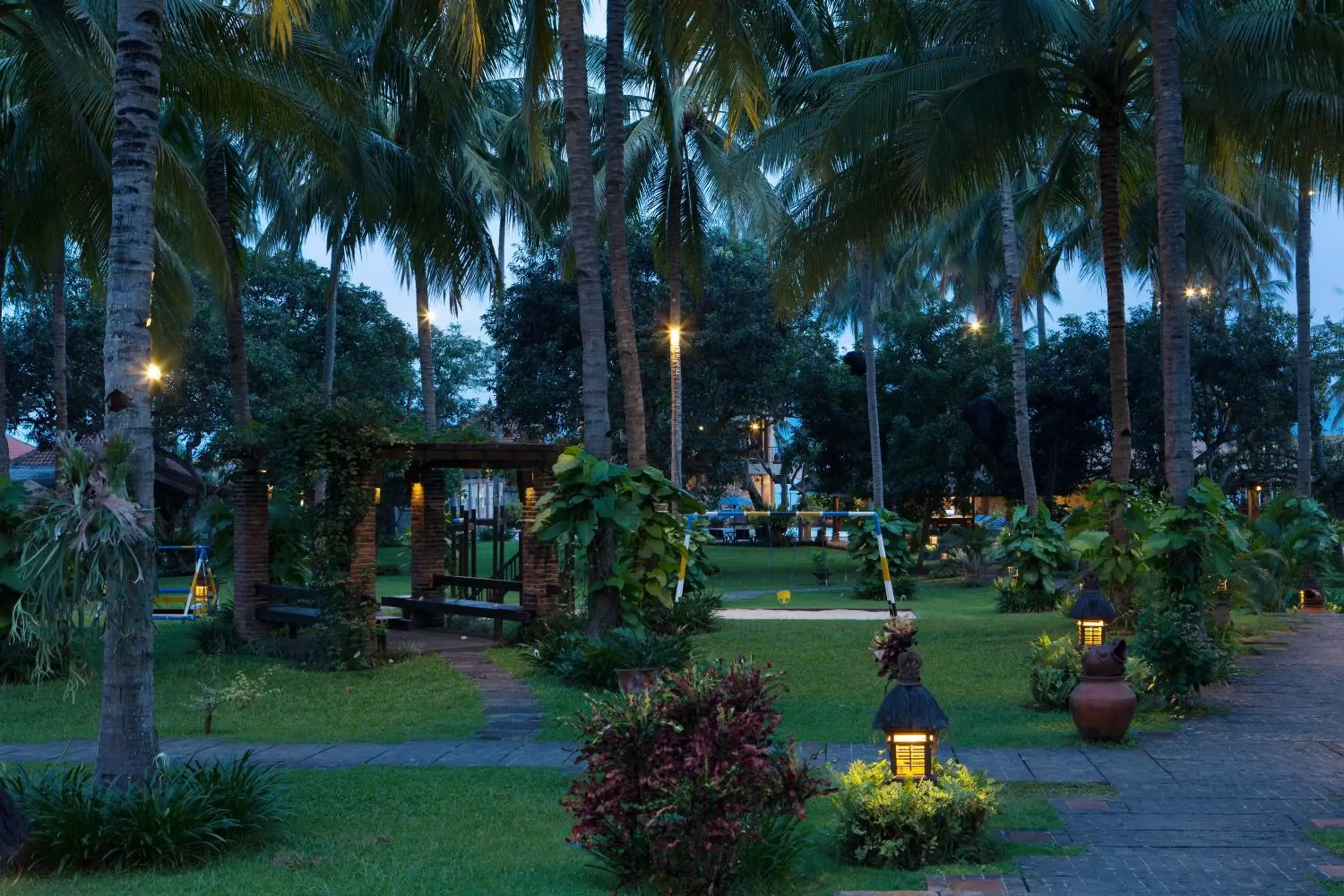 Garden in Ketapang Indah Hotel