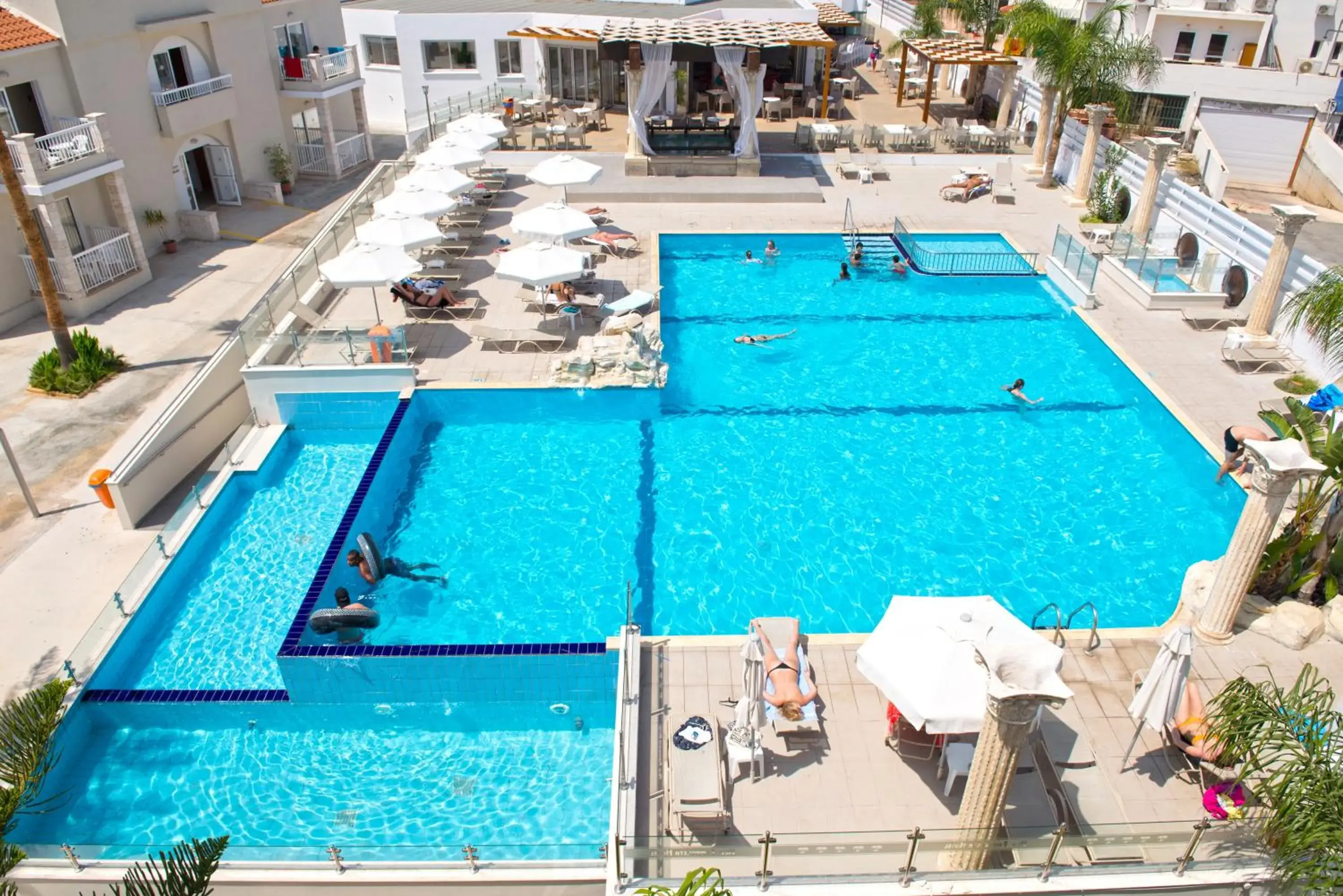 Pool View in New Famagusta Hotel & Suites