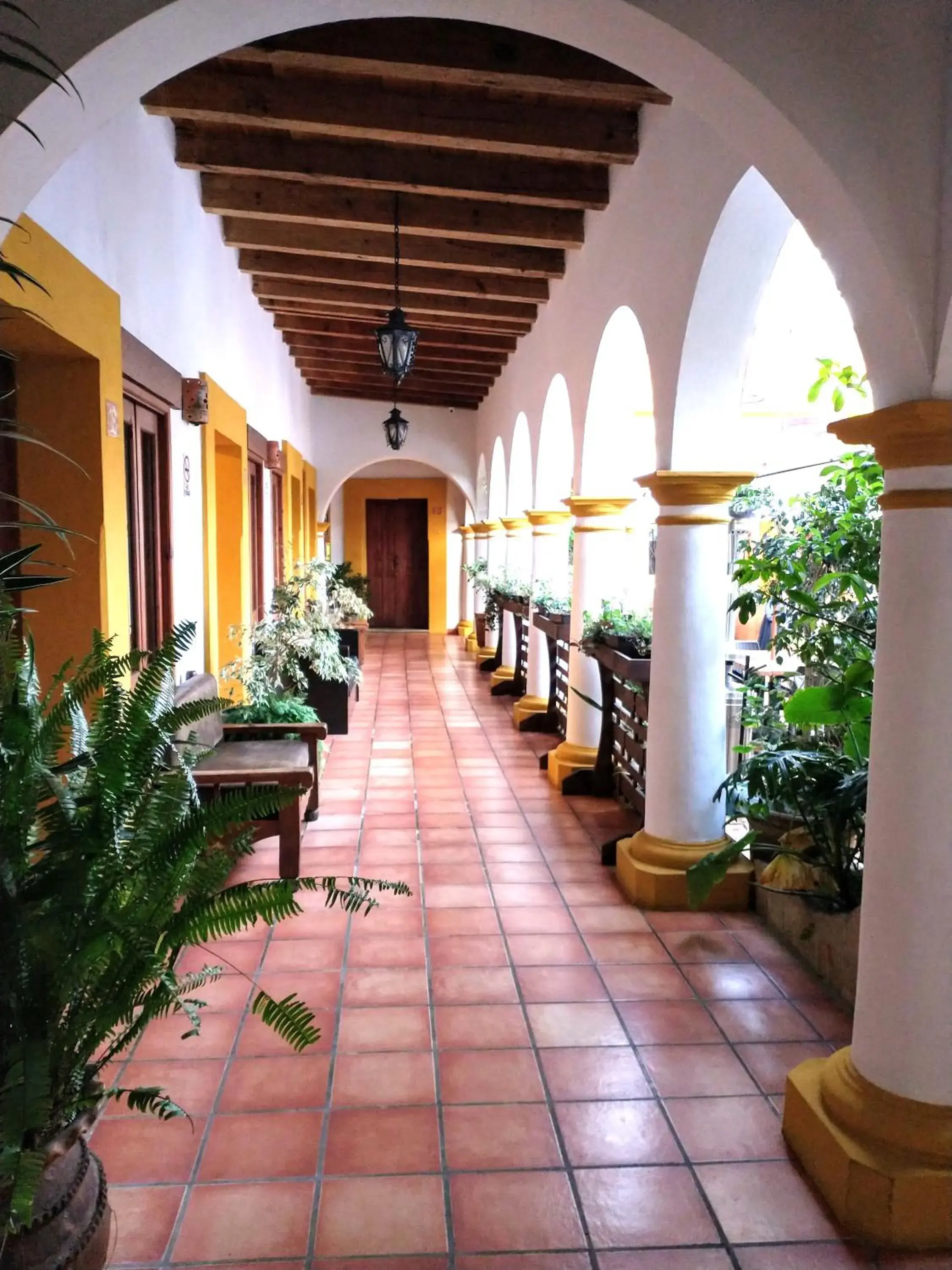 Property building in Hotel Casa Margarita