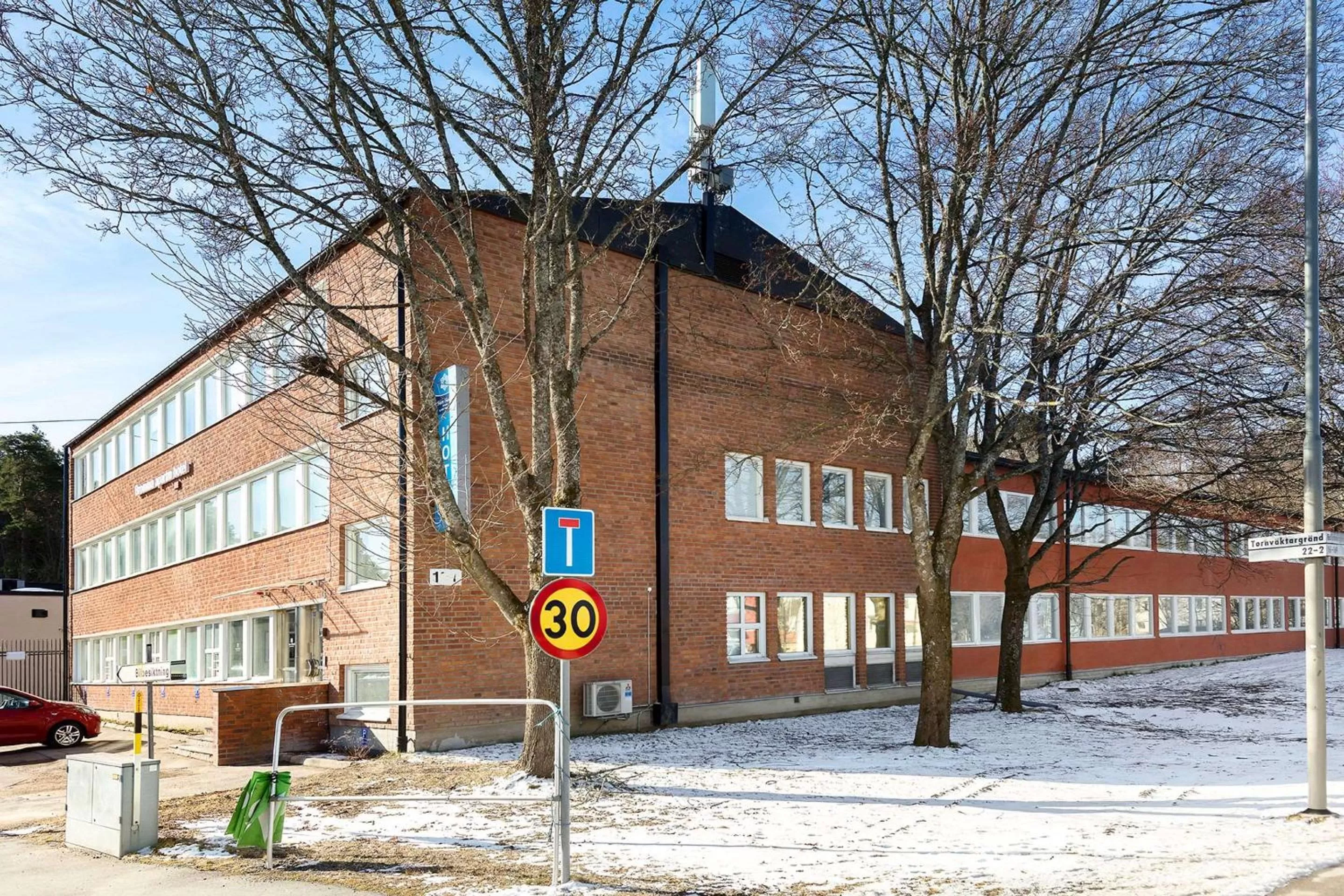Property building in Sure Hotel Studio by Best Western Bromma