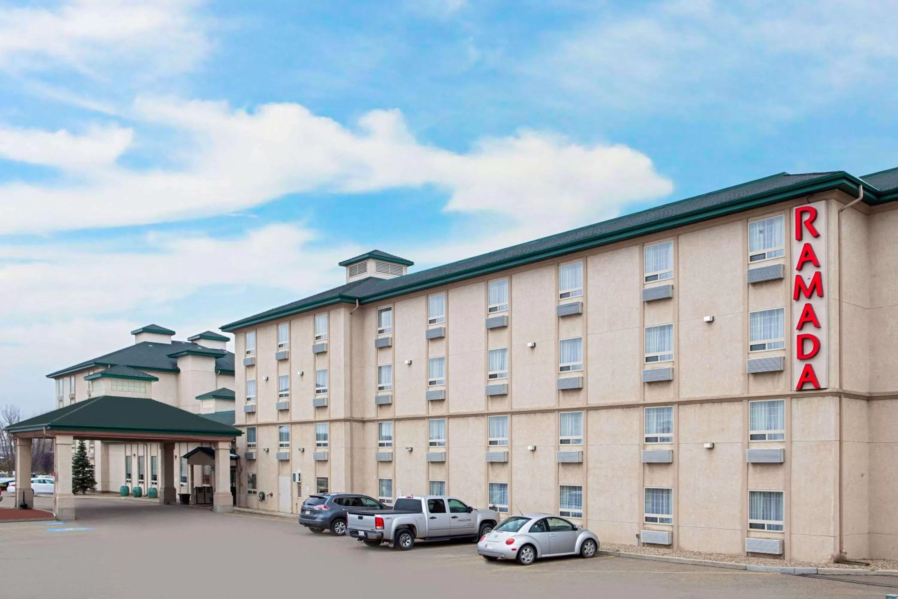 Property building in Ramada by Wyndham Red Deer Hotel & Suites