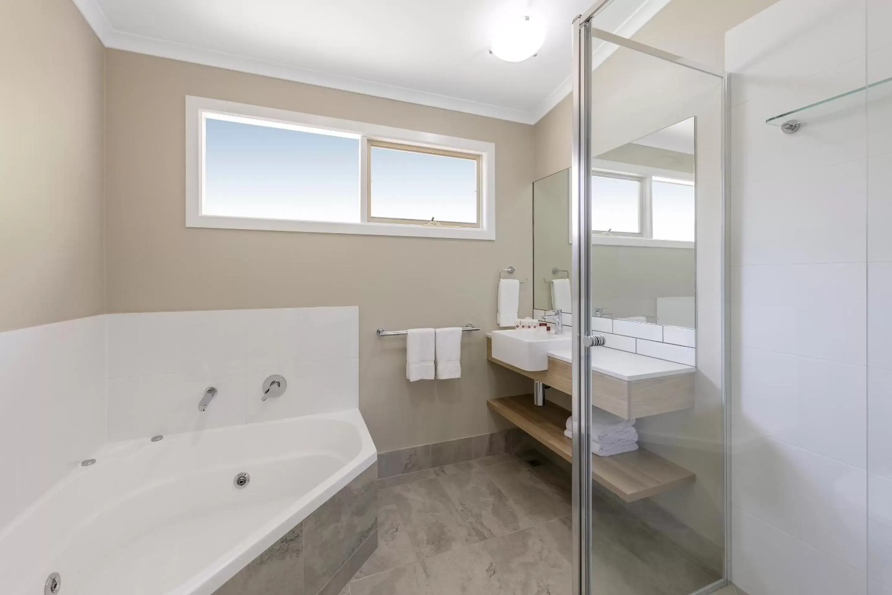 Bathroom in Ramada Resort by Wyndham Phillip Island