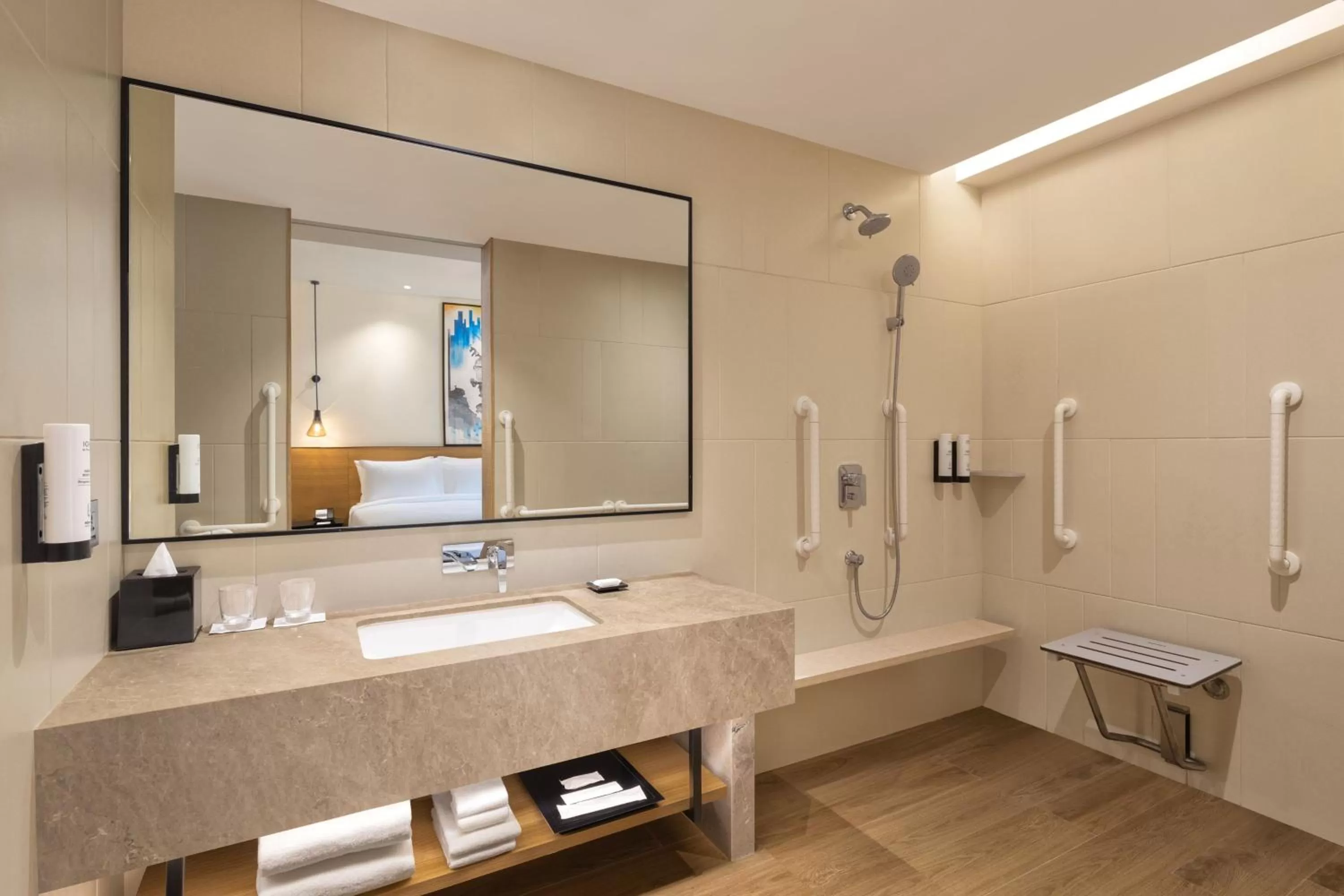 Bathroom in Fairfield by Marriott Mumbai International Airport