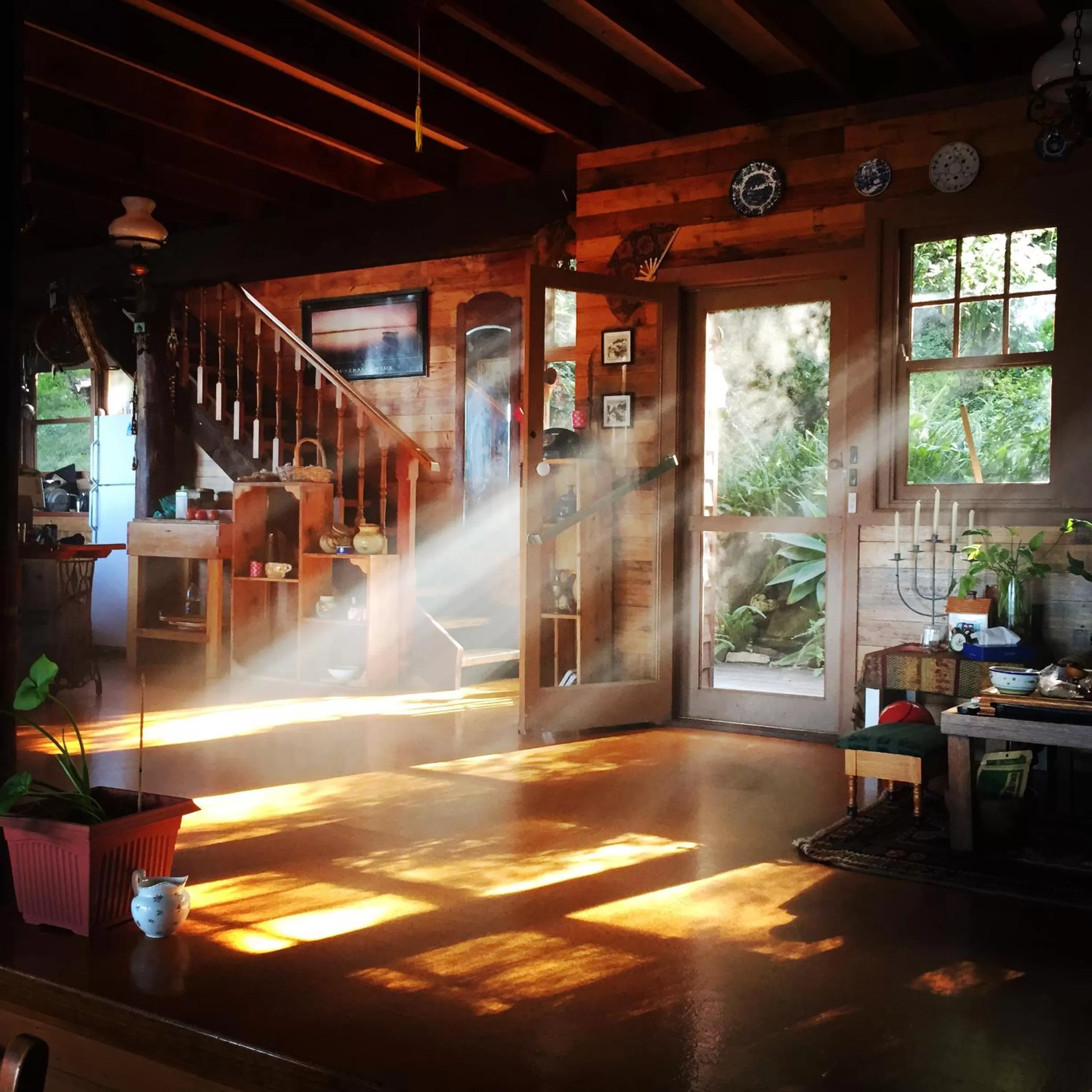 Sunrise in The Goat and Goose Bed & Breakfast