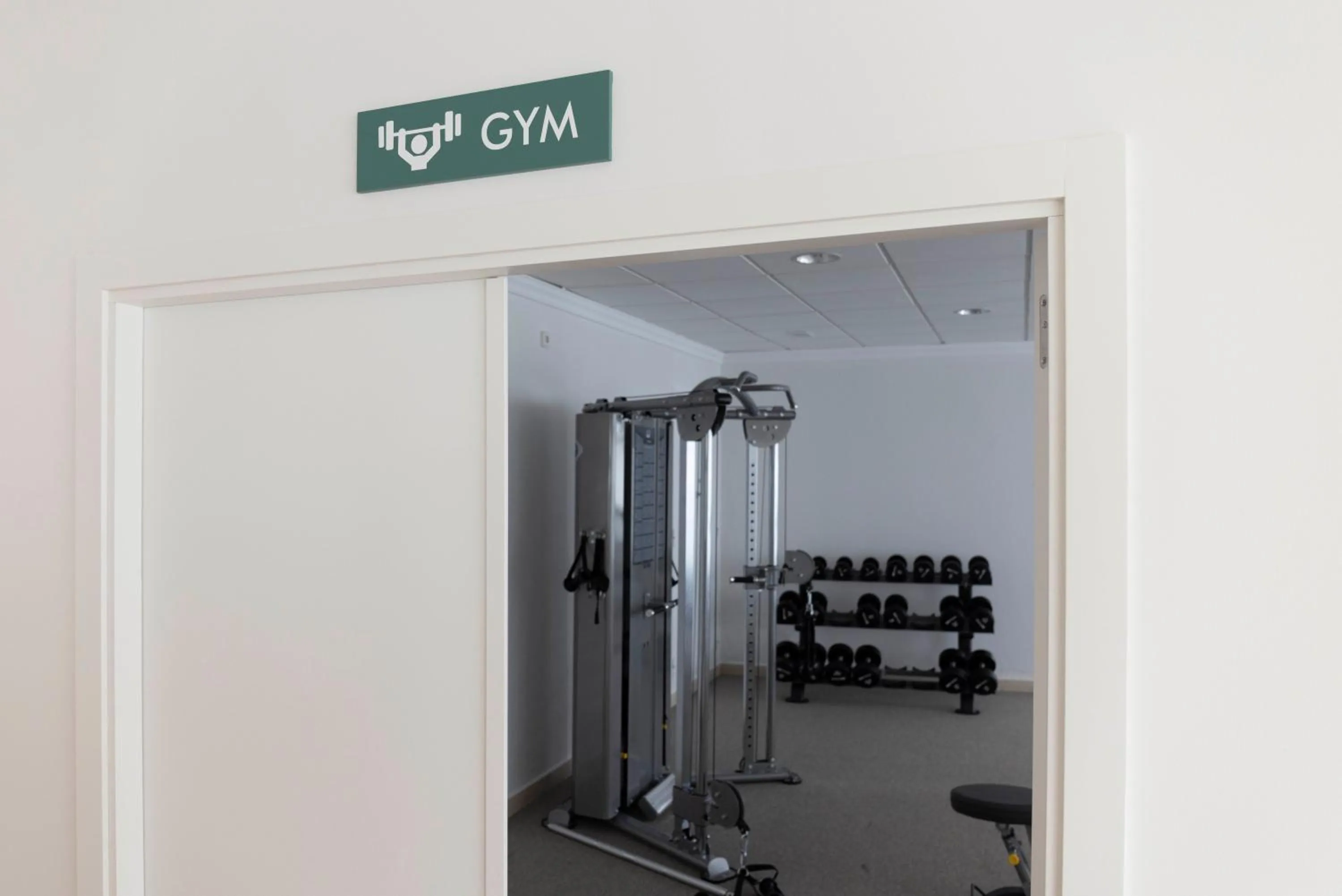 Fitness centre/facilities in Alfons Hotel