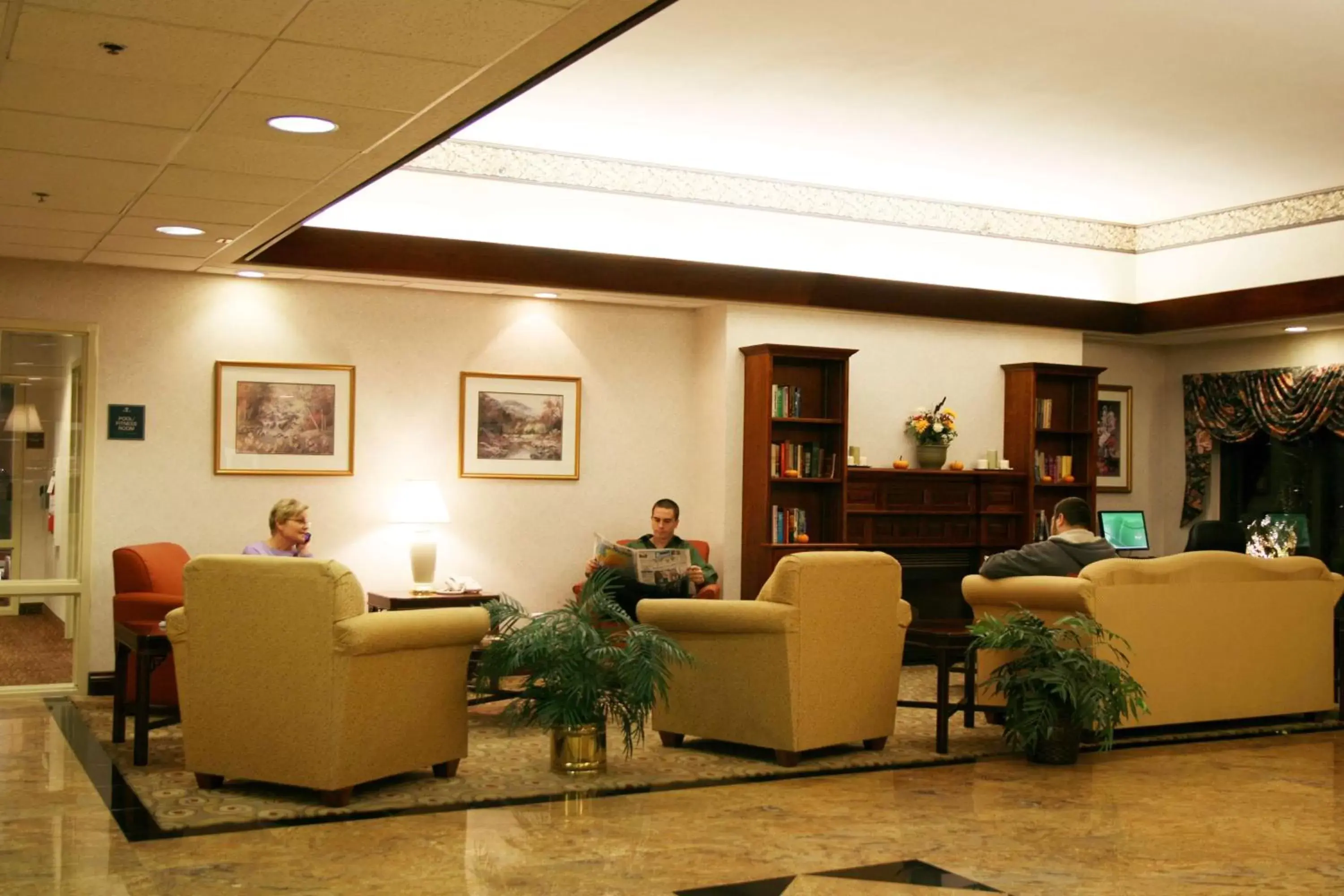 Lobby or reception, Lobby/Reception in Hampton Inn Stroudsburg Poconos