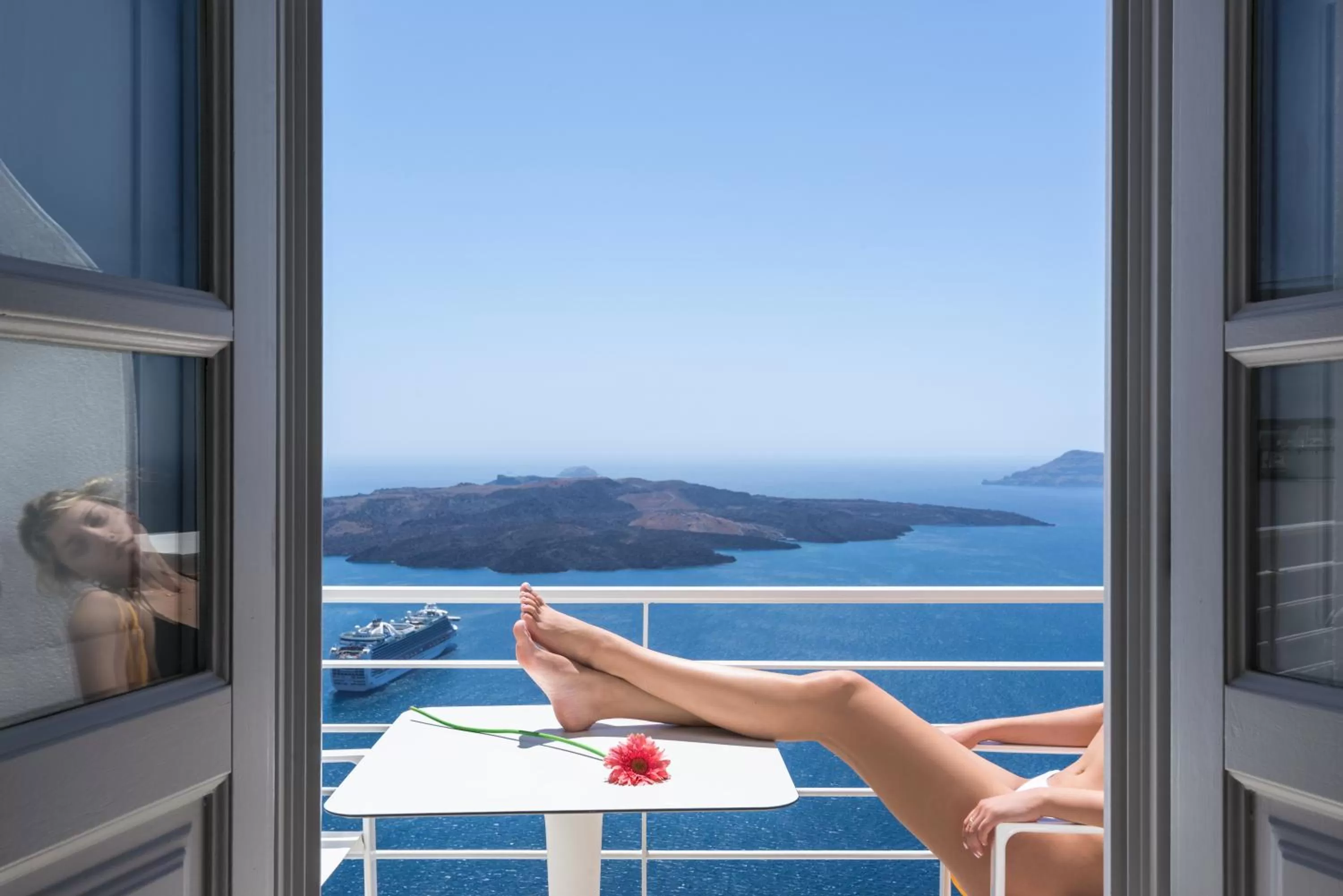 Balcony/Terrace in Nefeles Luxury Suites