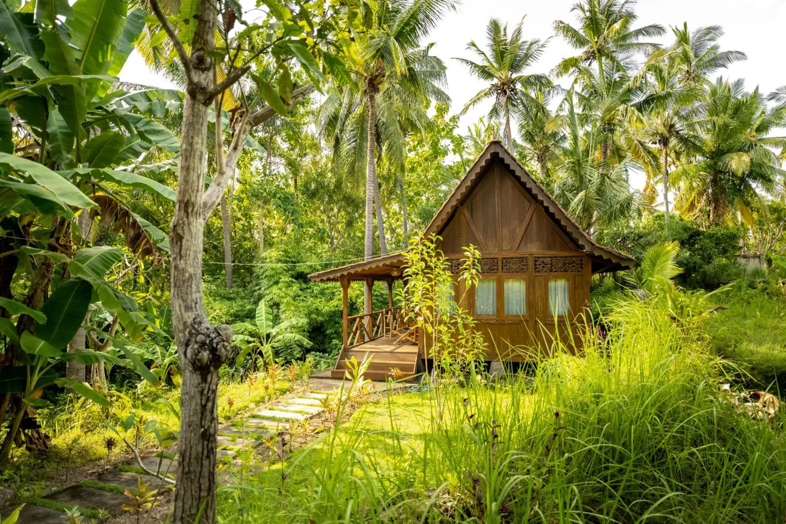 Bungalow with Garden View in Tanah Damai Hotel Bungalow with Garden View in Tanah Damai Hotel
