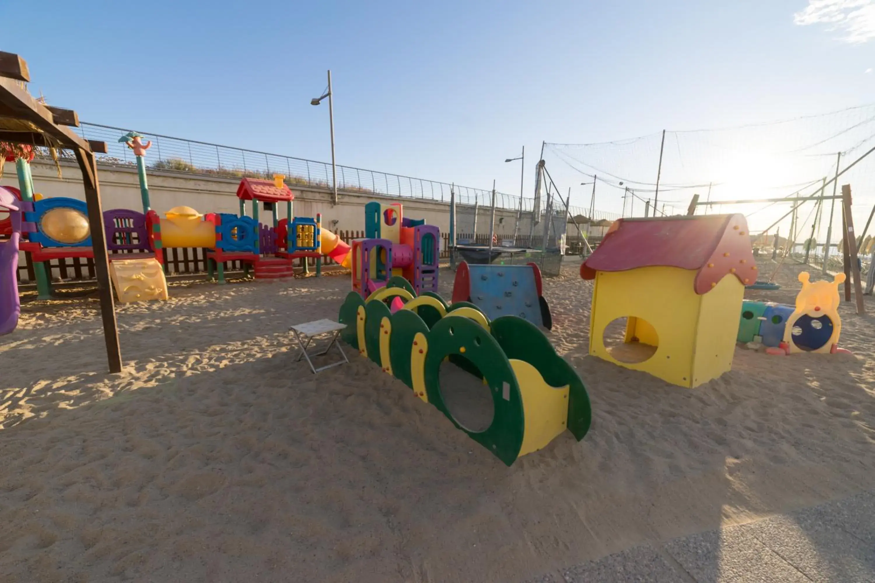 Children play ground, Children's Play Area in Hotel Garden Lido