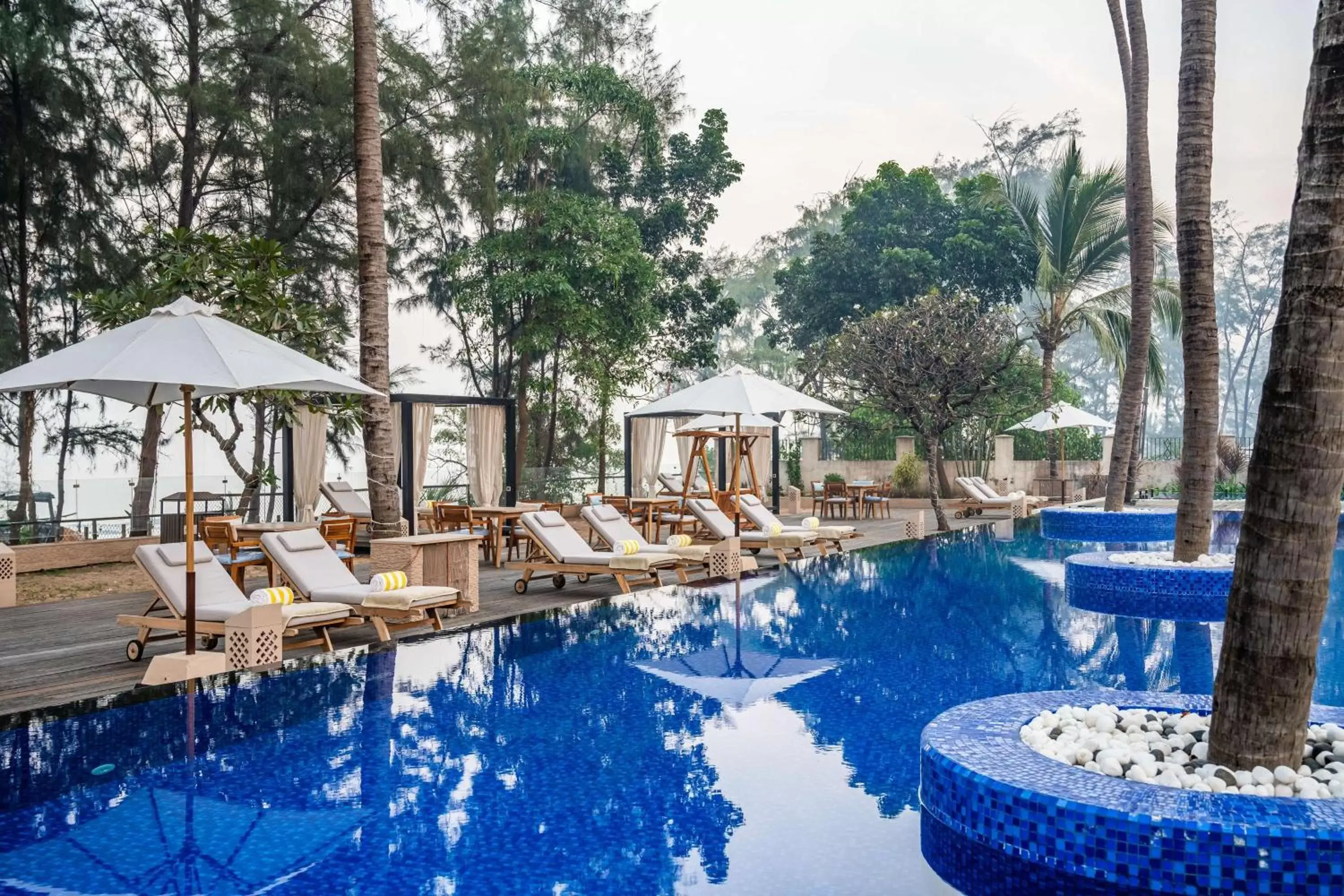 Pool view, Swimming Pool in Silver Waves Resort & Spa Daman, a member of Radisson Individuals