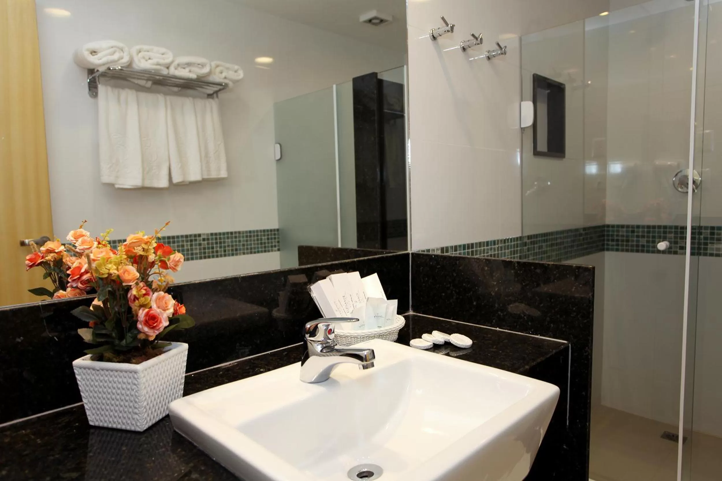 Bathroom in Elegance Praia Hotel