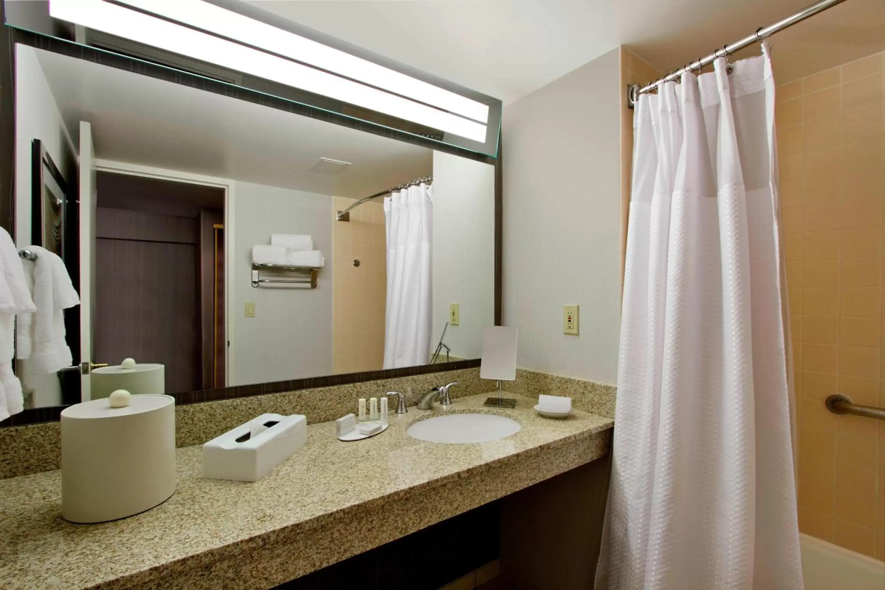 Bathroom in Courtyard by Marriott Lyndhurst/Meadowlands