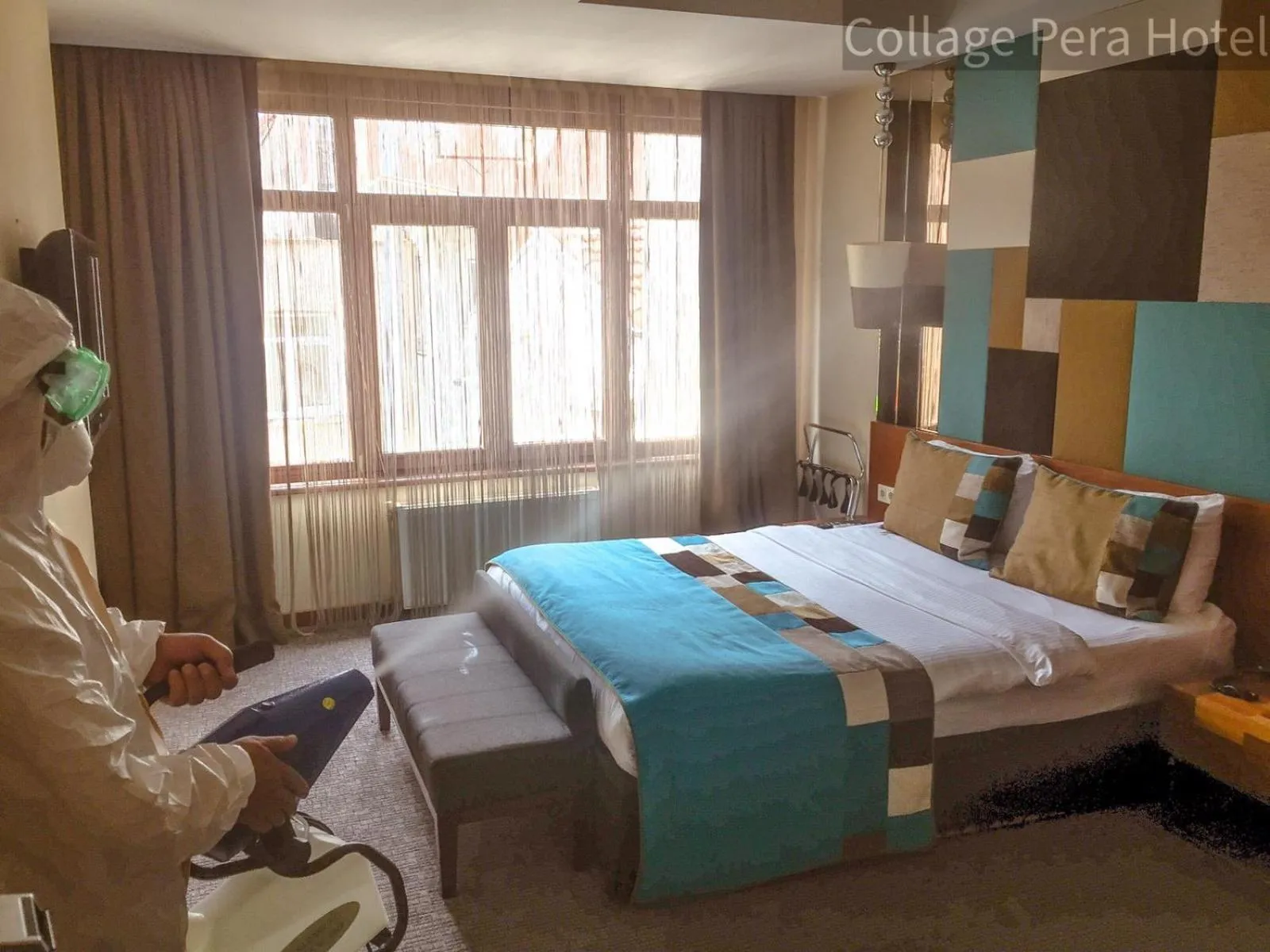 Bed in Collage Pera Hotel