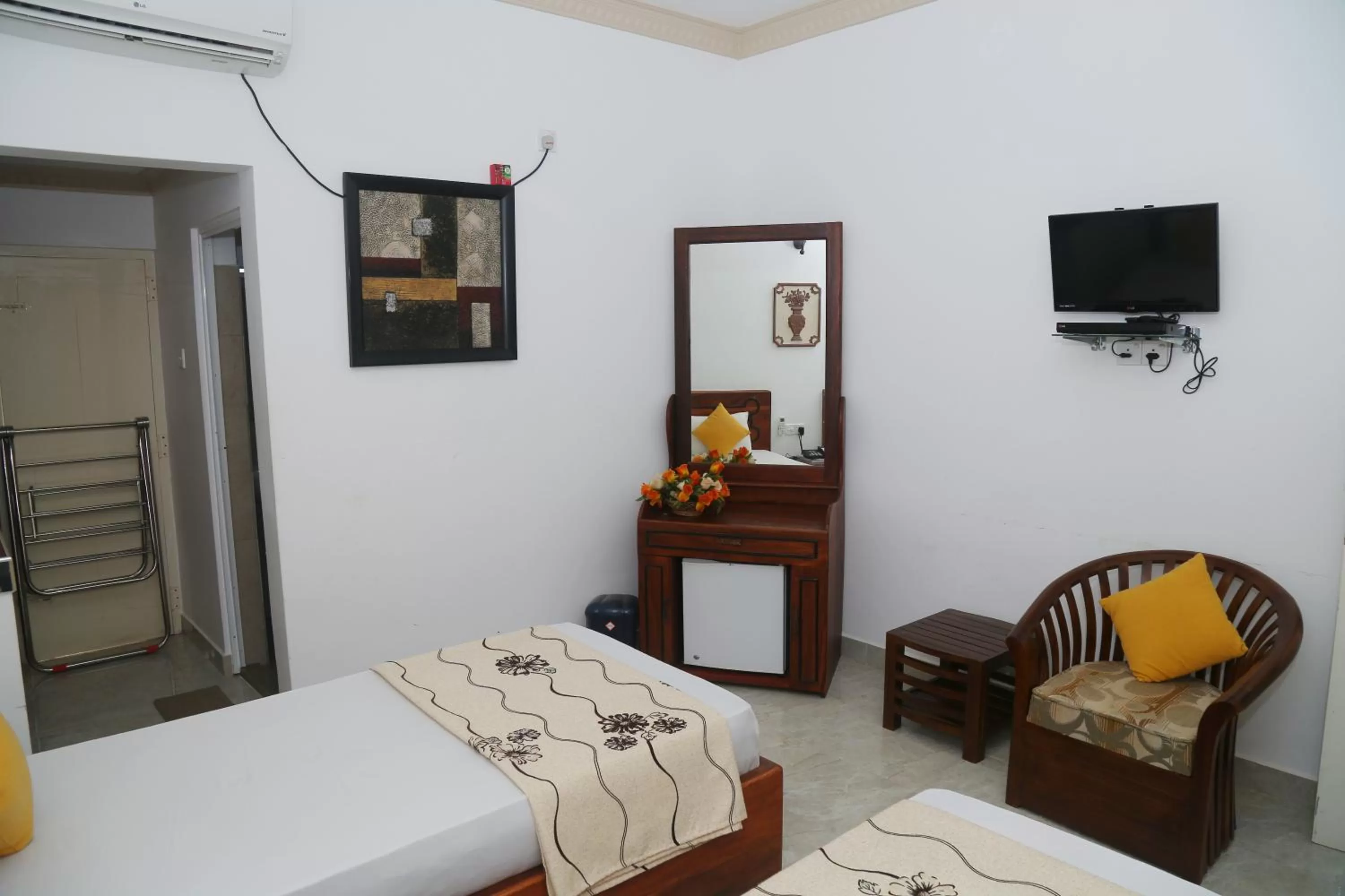 Bed in JKAB Park Hotel