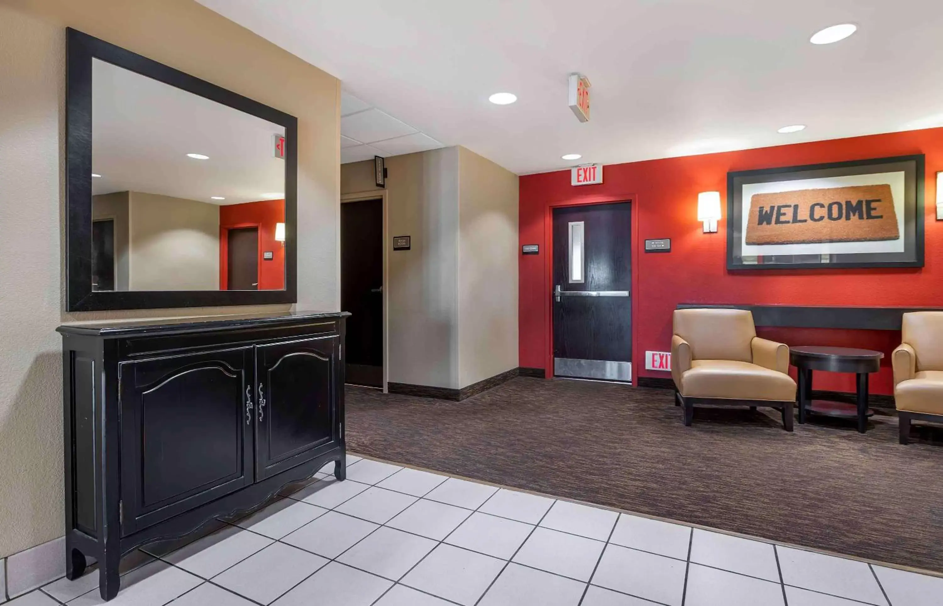 Lobby or reception, Lobby/Reception in Extended Stay America Suites - Champaign - Urbana