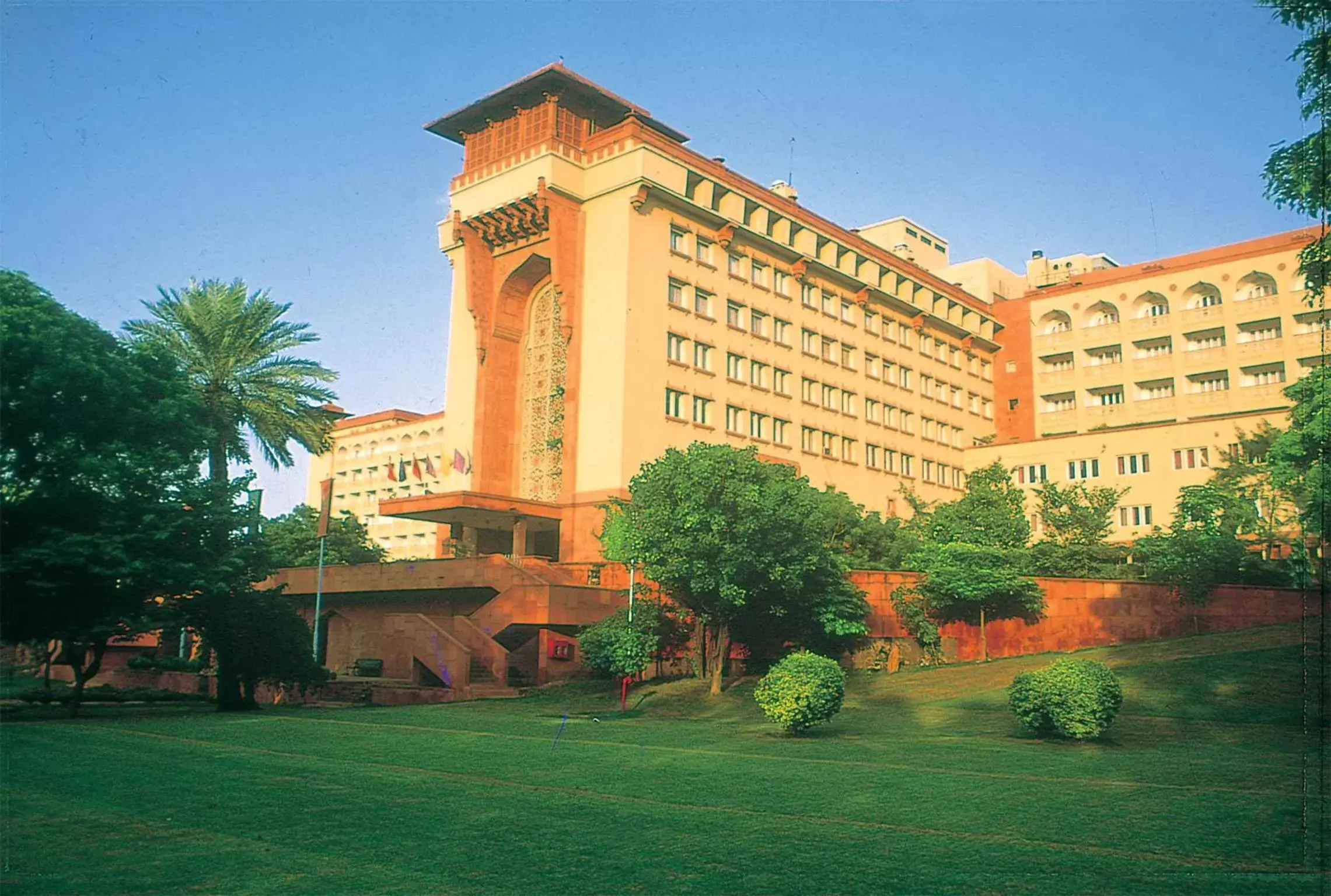 Facade/entrance in The Ashok, New Delhi