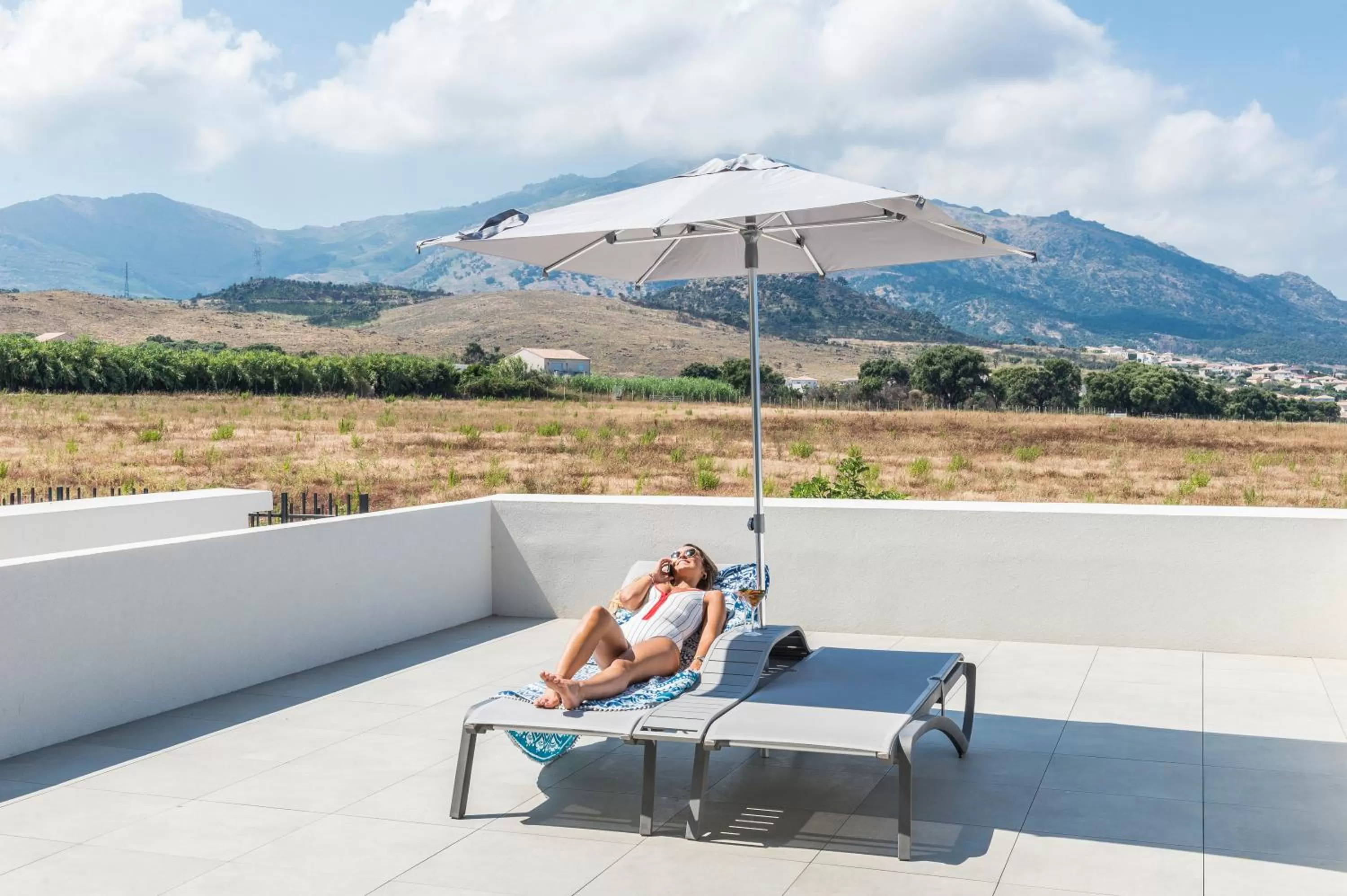 Balcony/Terrace in Mercure Hotel & Spa Bastia Biguglia
