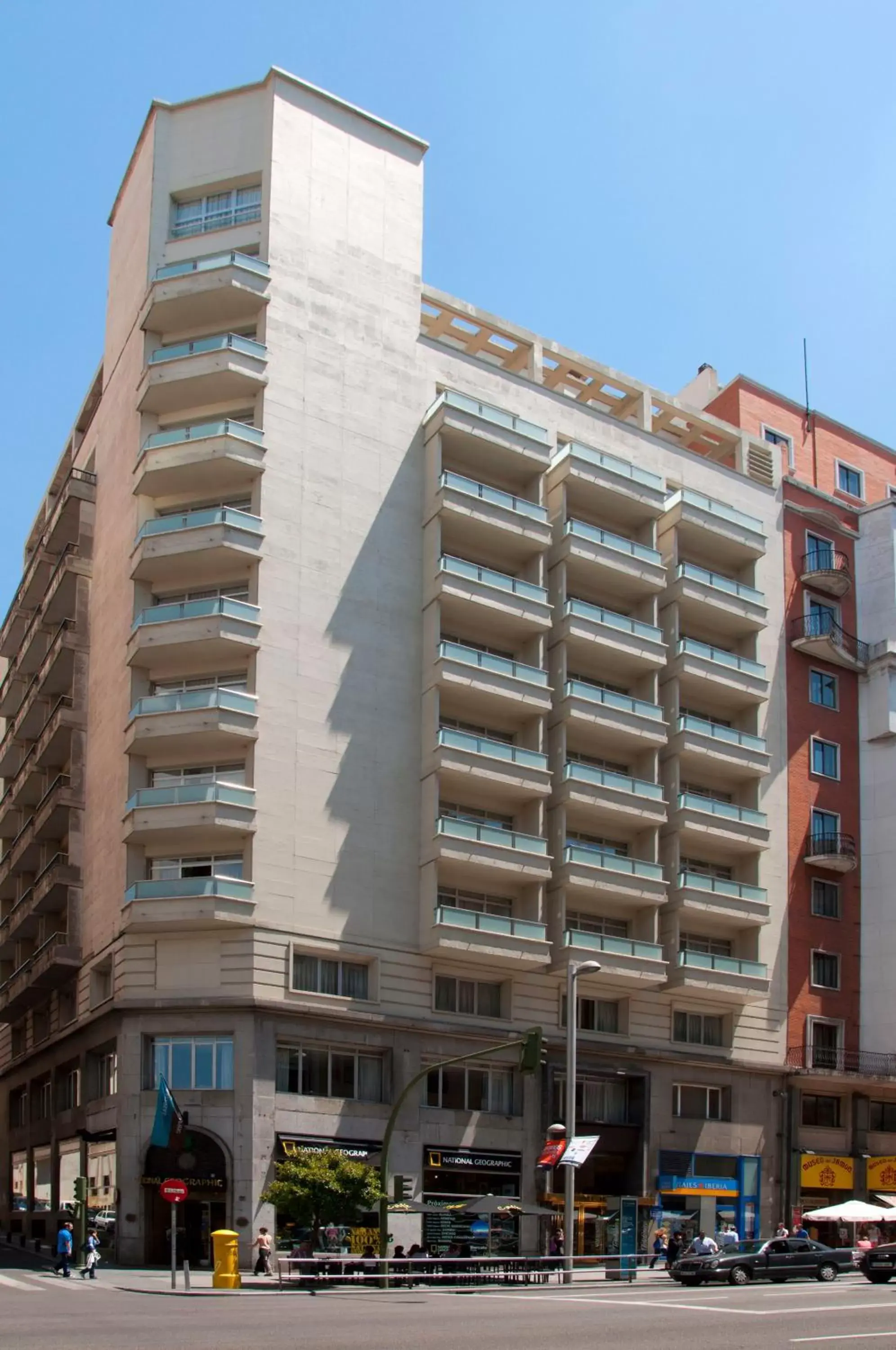Facade/entrance, Property Building in Hotel Madrid Plaza de España, Affiliated by Meliá