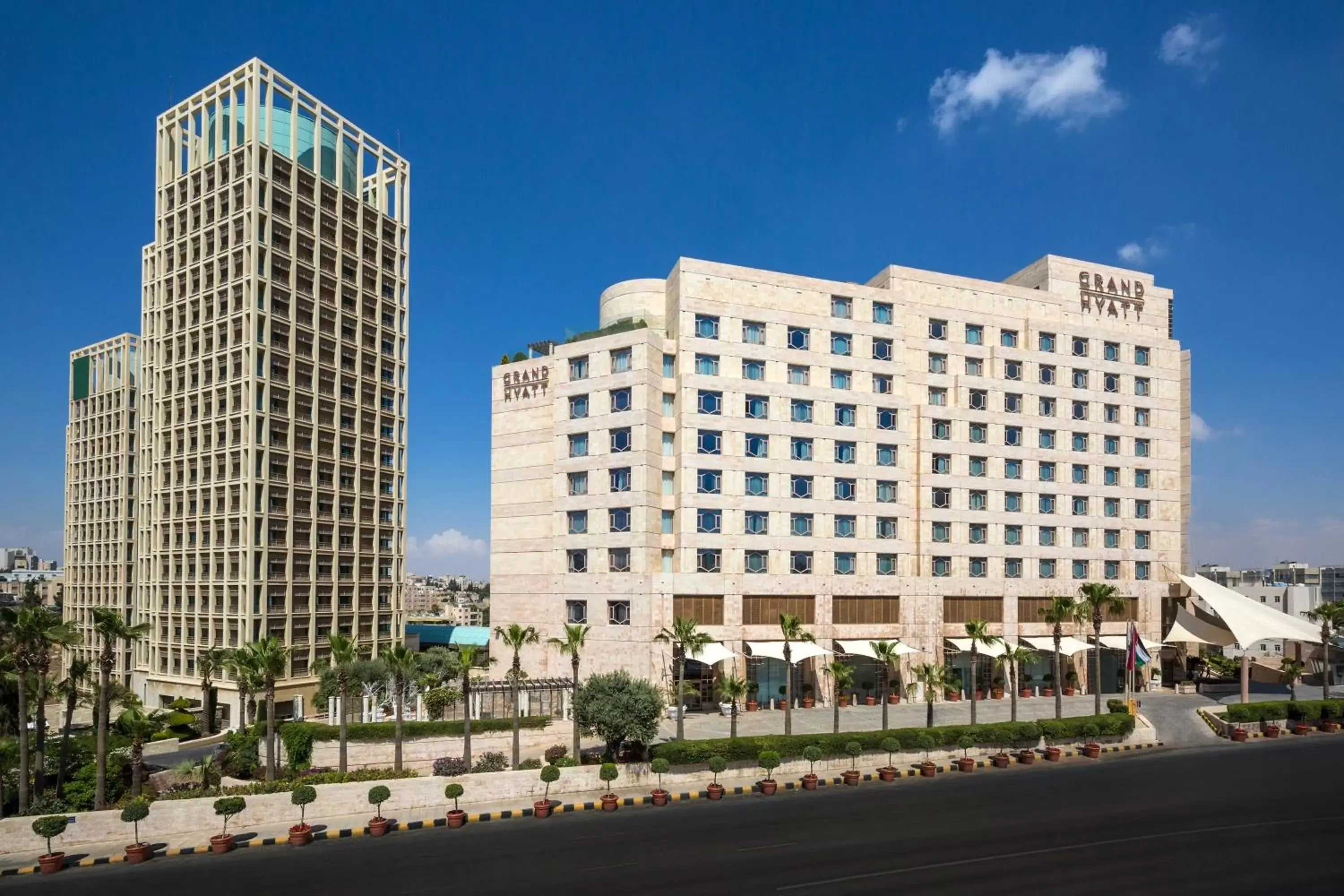 Property building in Grand Hyatt Amman