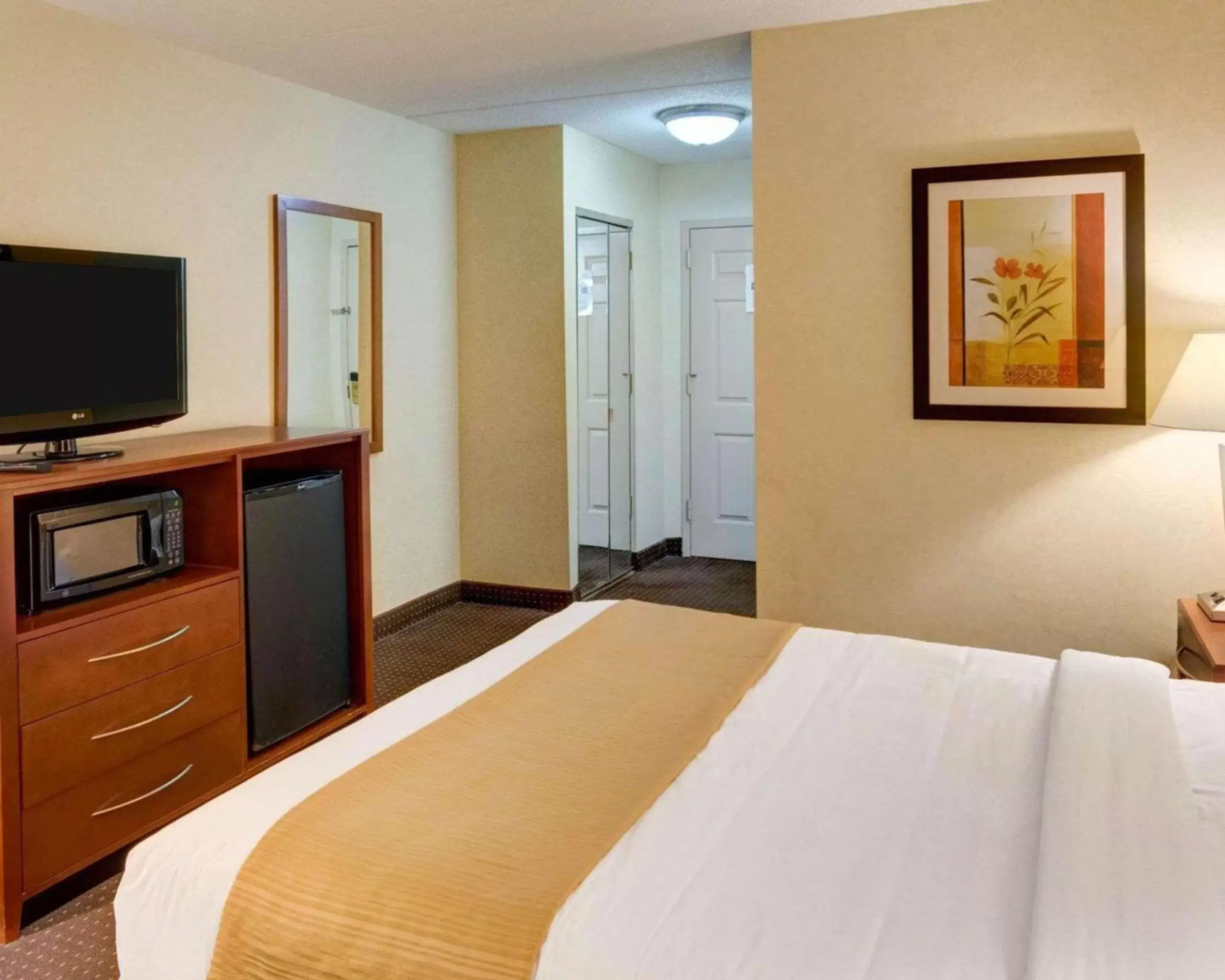 Photo of the whole room, Bed in Quality Inn Near Ft. Meade