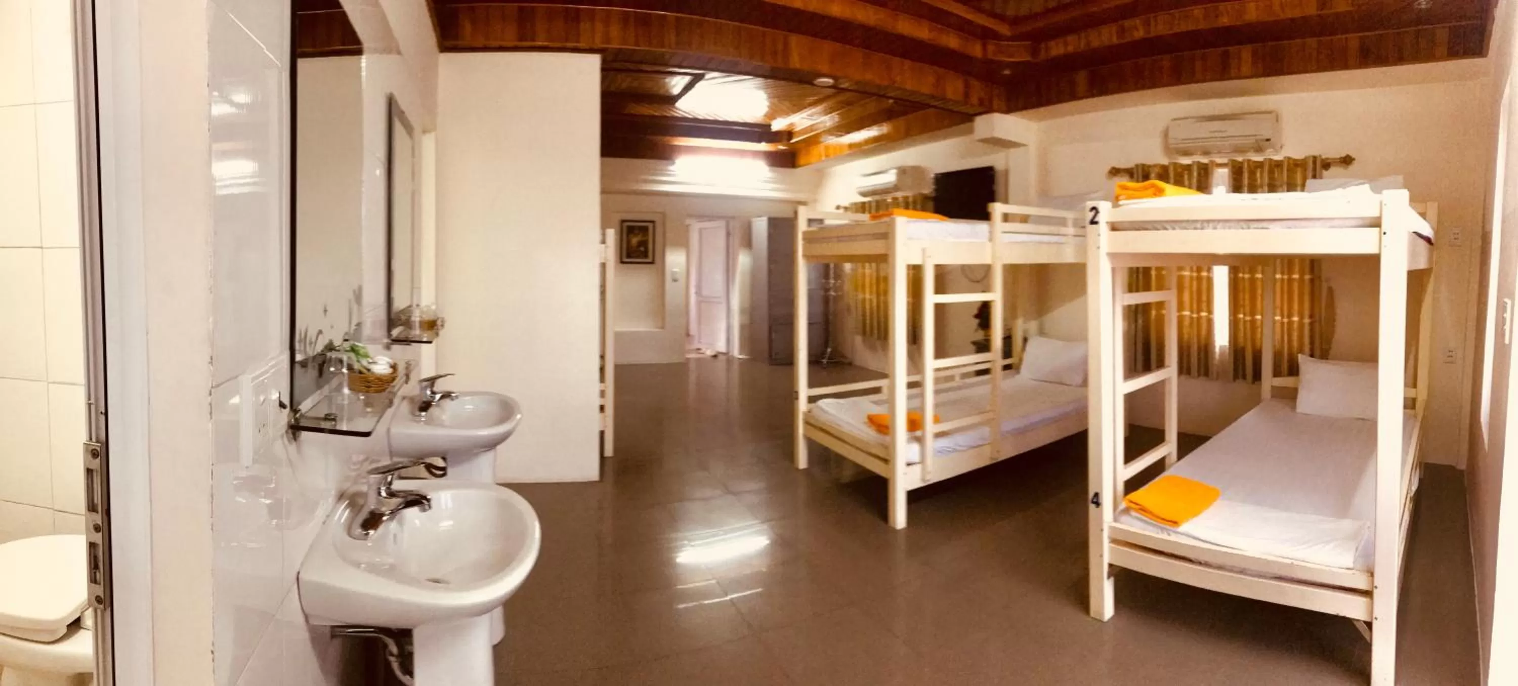 Bed in Nam Long Hotel