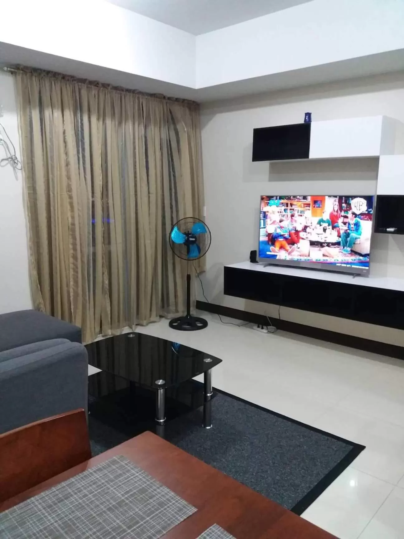 TV/Entertainment Center in Cubao ManhattanHeights Unit 23D Tower C, 1 BR