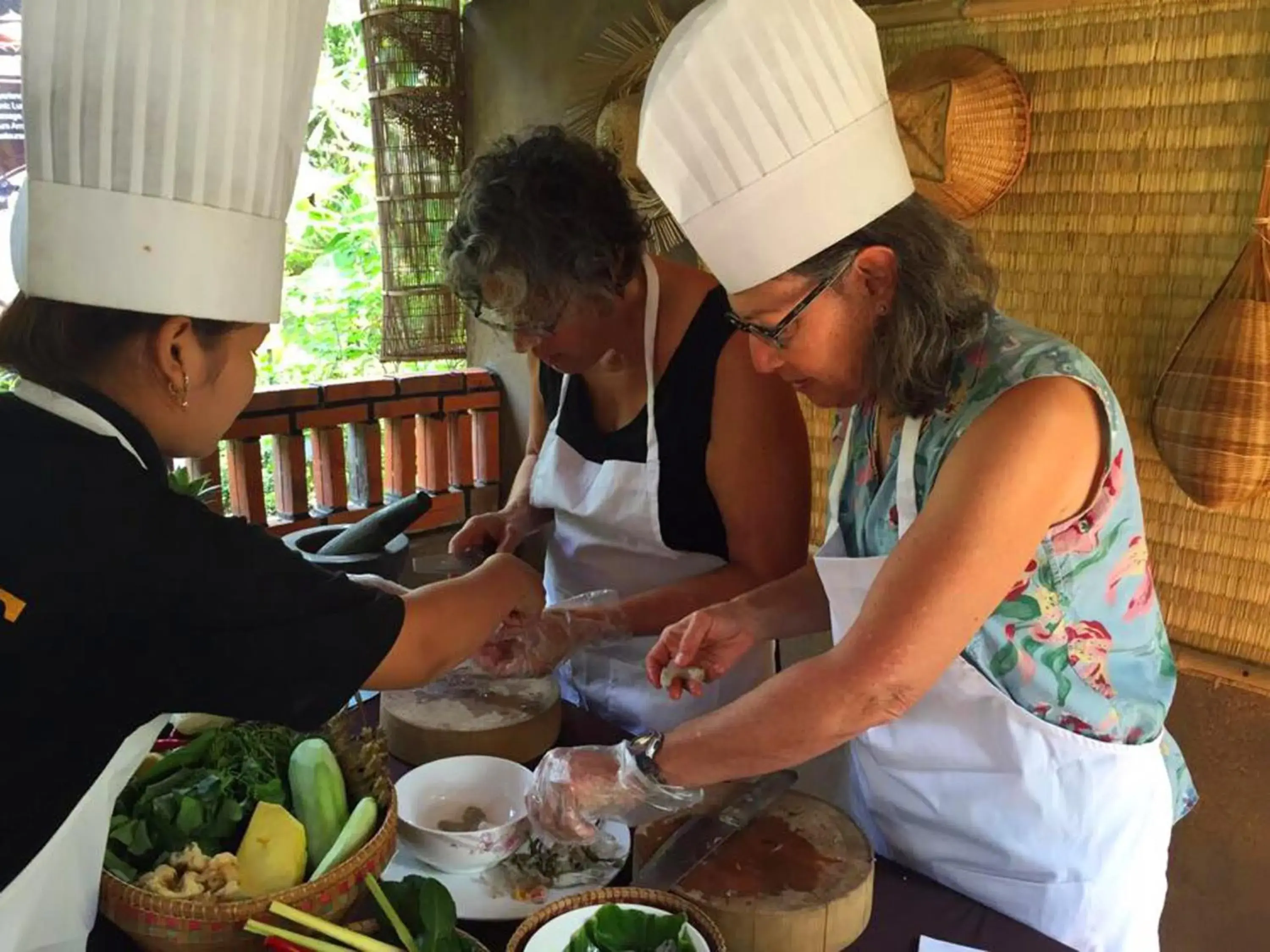 Staff, Food in The Sanctuary Villa Battambang