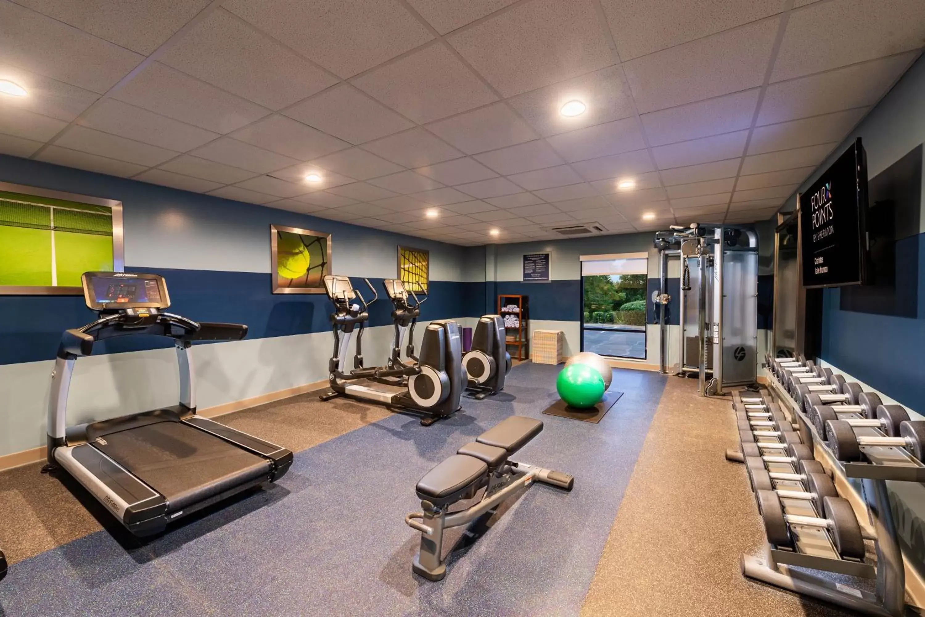 Fitness centre/facilities, Fitness Center/Facilities in Four Points by Sheraton Charlotte - Lake Norman