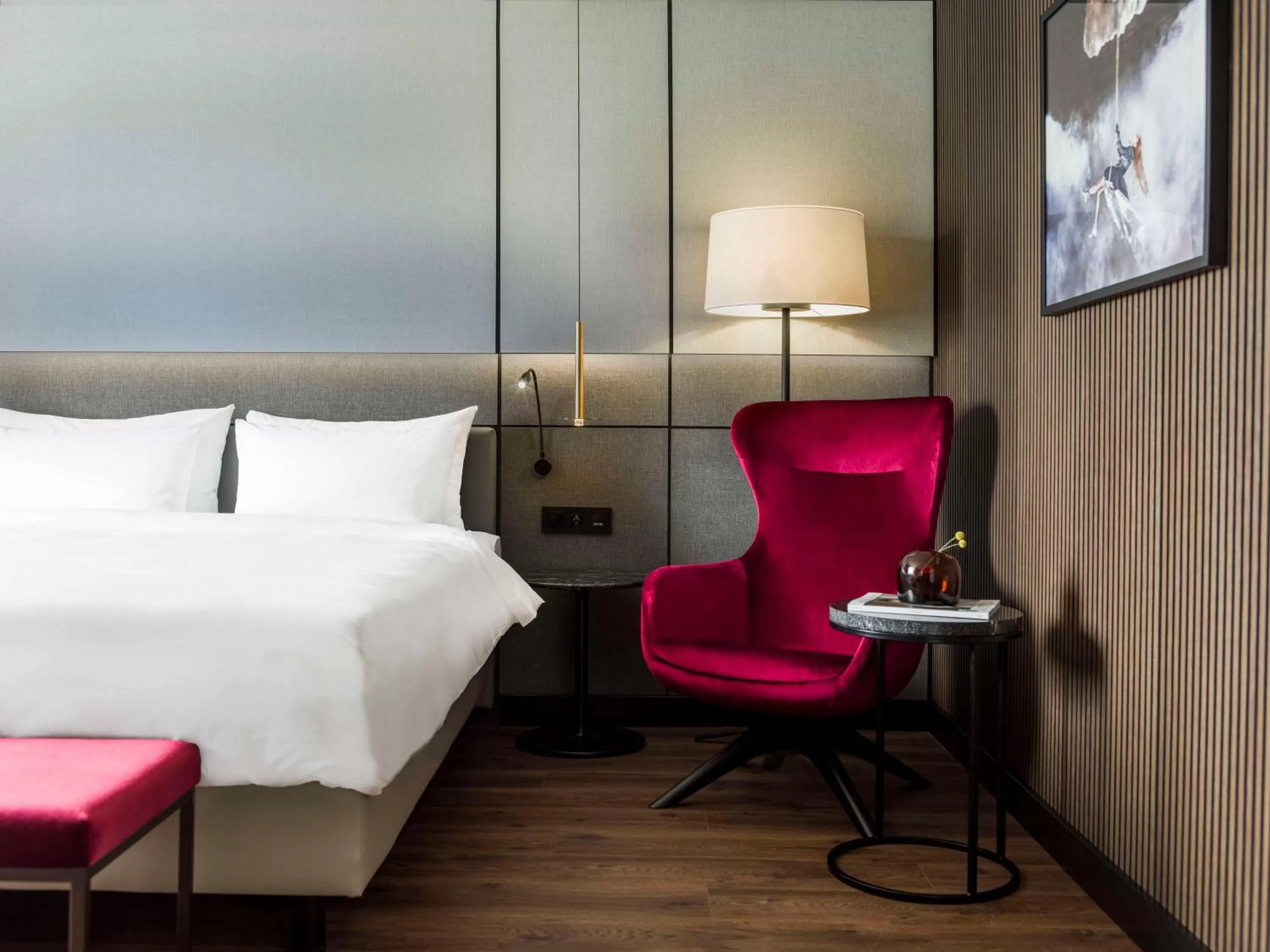 Bedroom, Bed in Radisson Blu Royal Viking Hotel, Stockholm