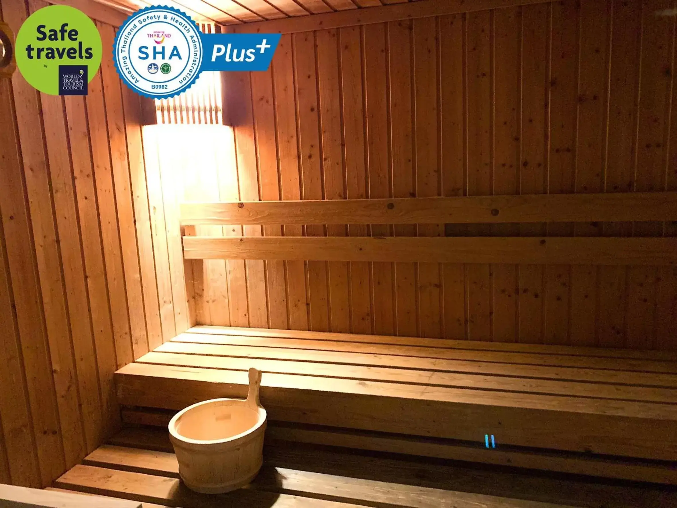 Sauna in The Victory Residences Bangkok - SHA Extra Plus Certified
