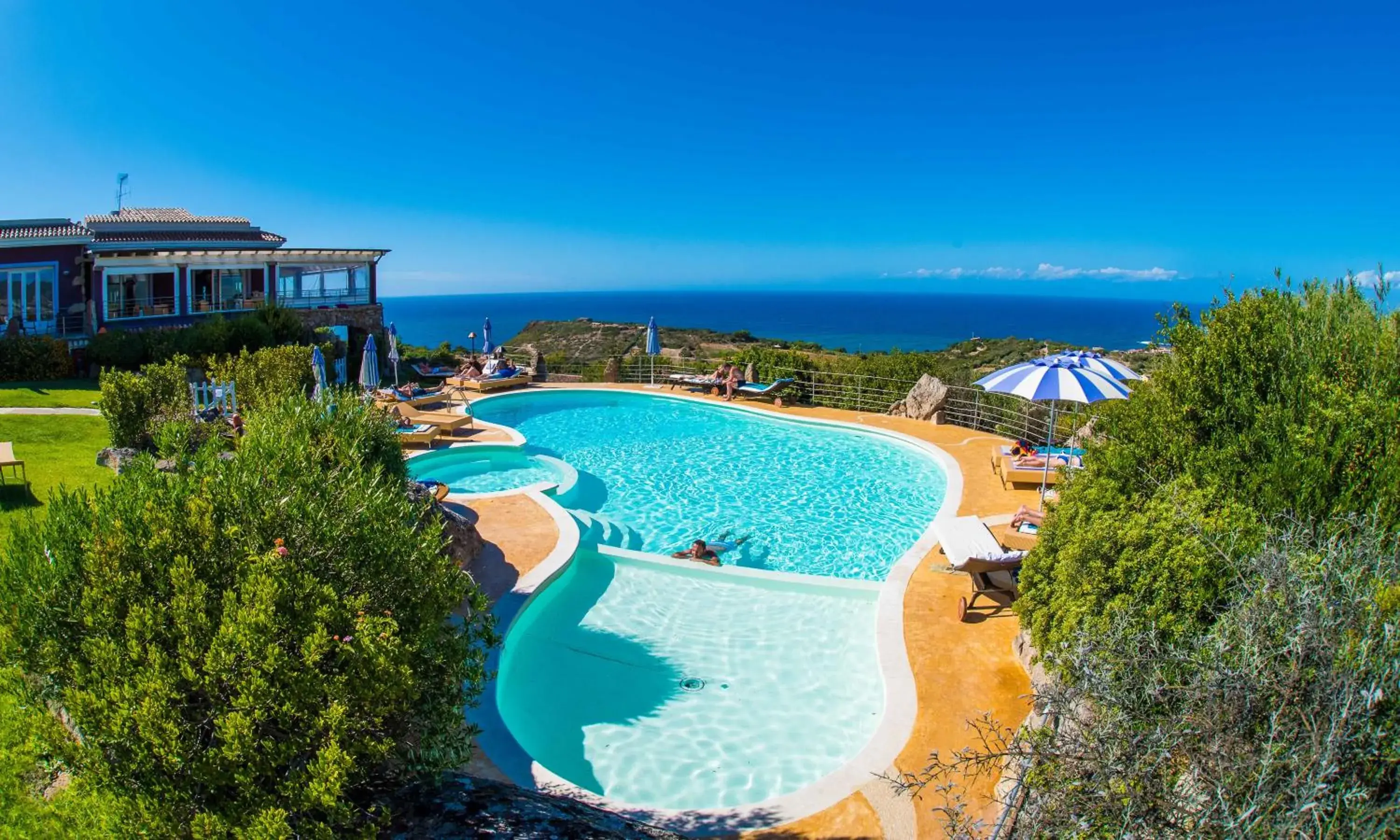 Swimming pool, Pool View in Bajaloglia Resort