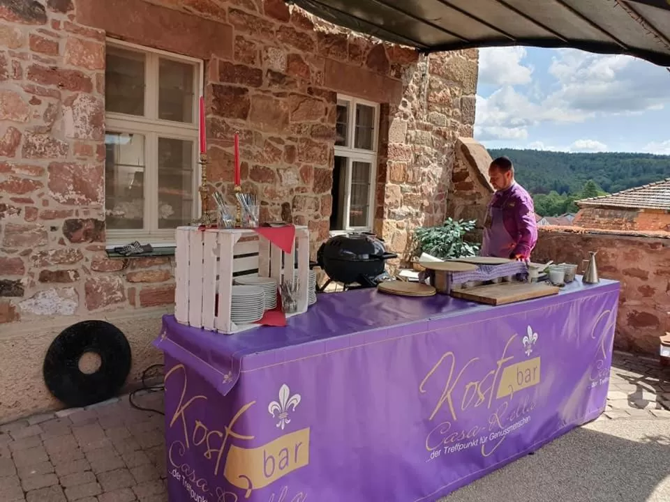 BBQ facilities in Hotel & Café Schachtenburg