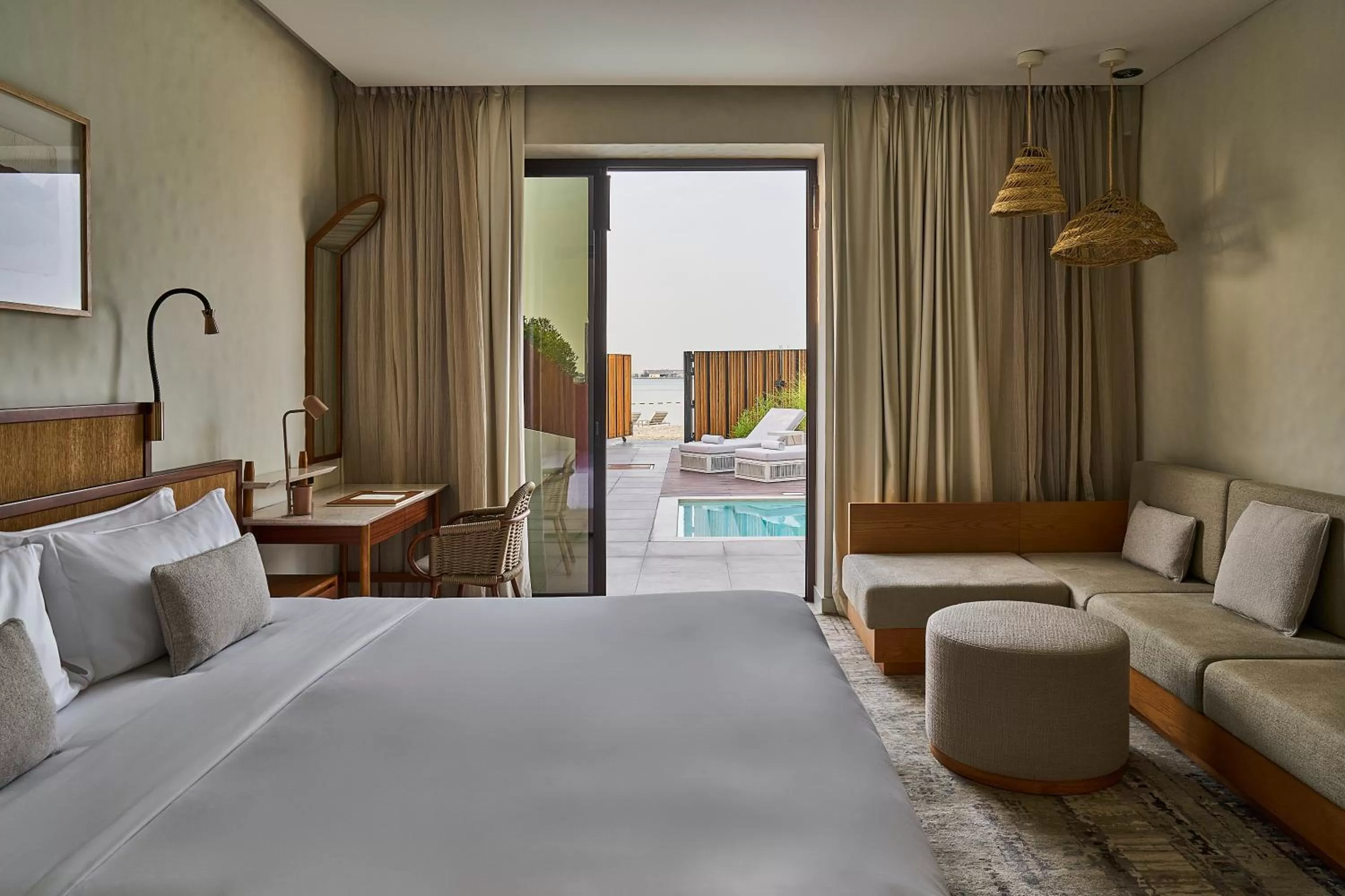 Bed in ERTH Abu Dhabi Hotel