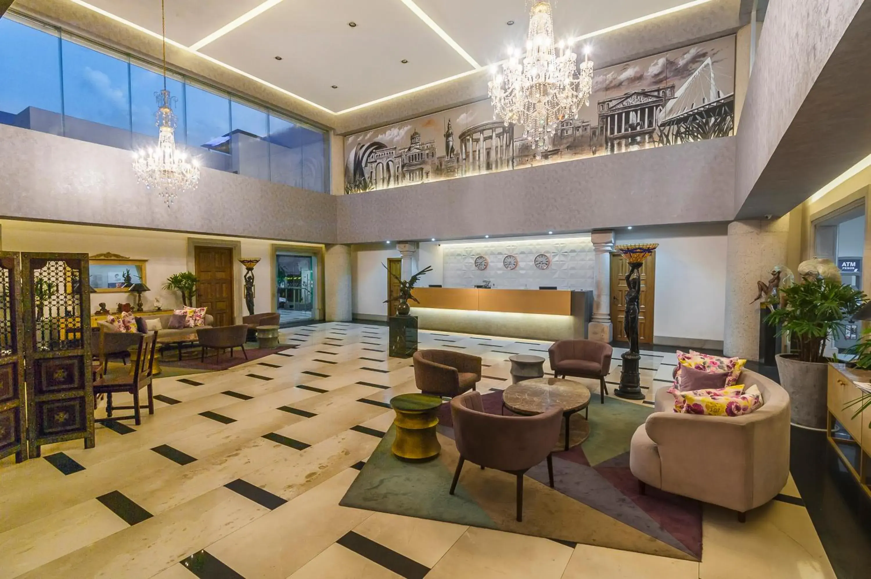 Lobby or reception in Hotel Real Maestranza
