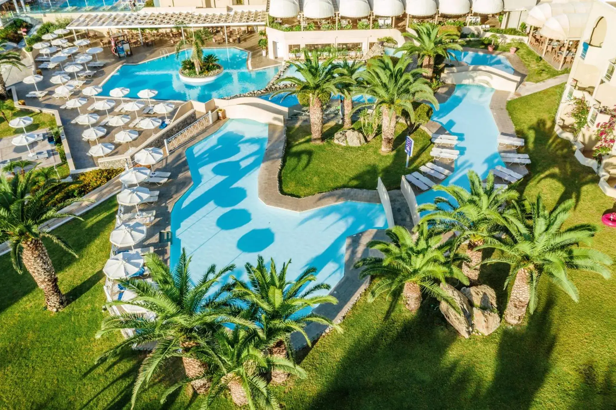 Swimming pool, Pool View in Lindos Royal Resort