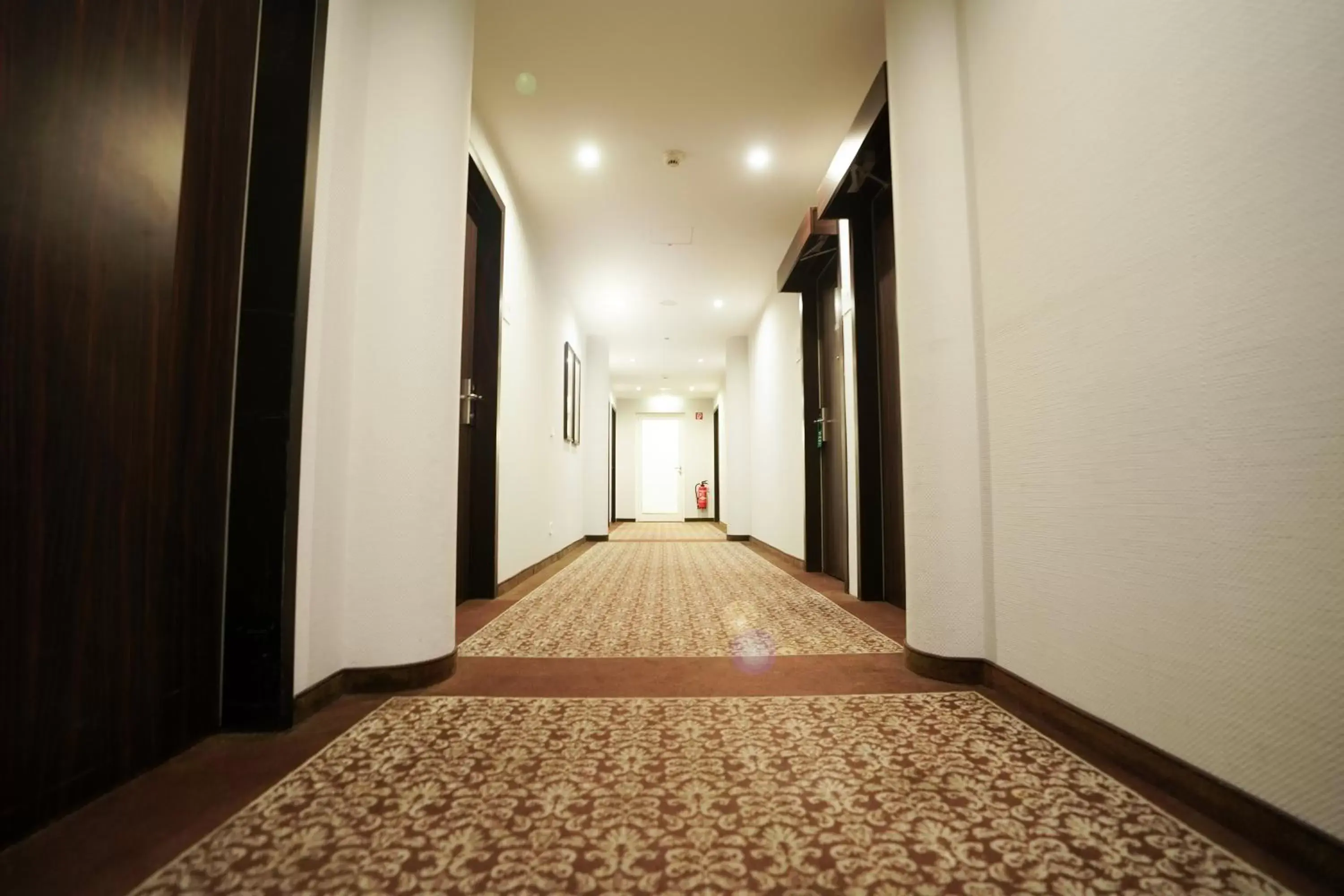 Lobby or reception in The Atrium Hotel