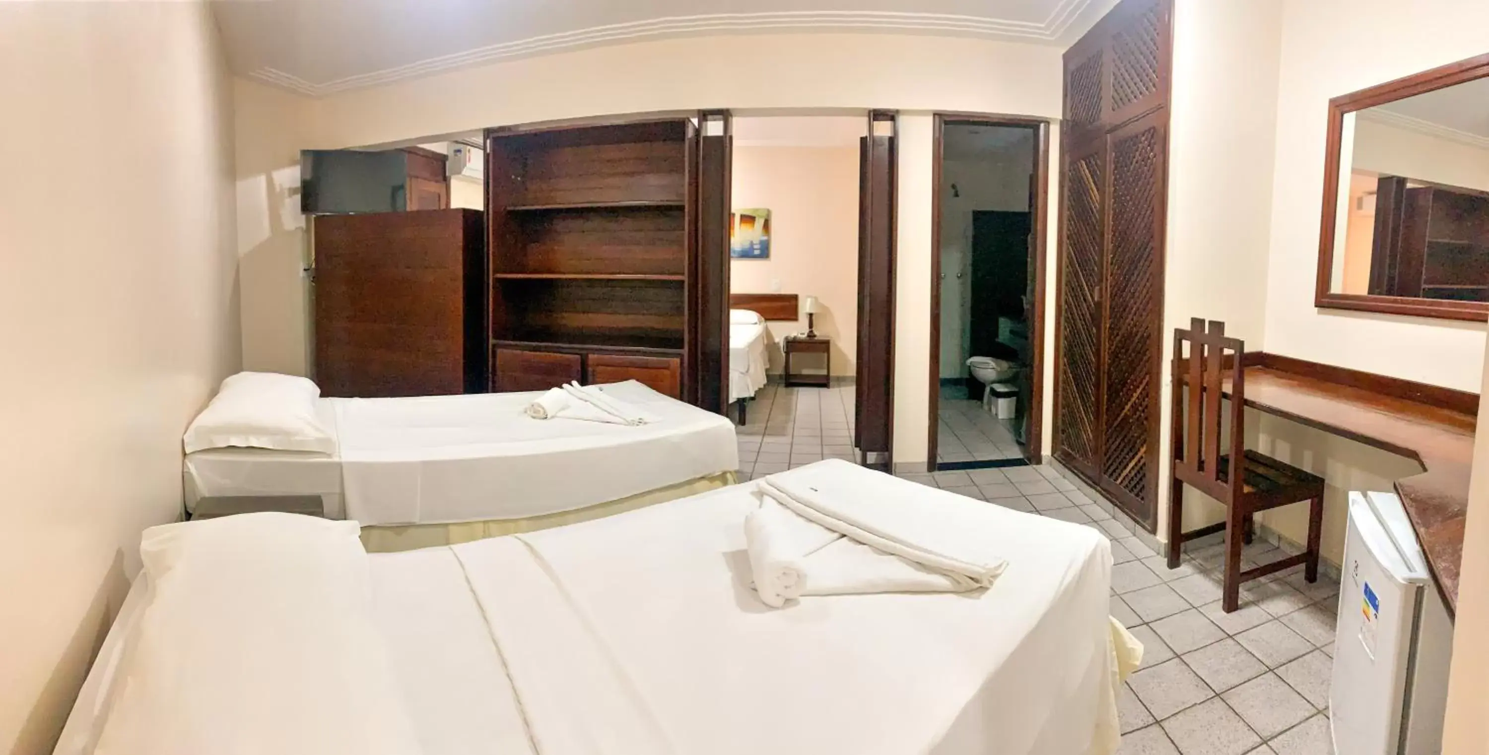 Photo of the whole room, Bed in Pizzato Praia Hotel