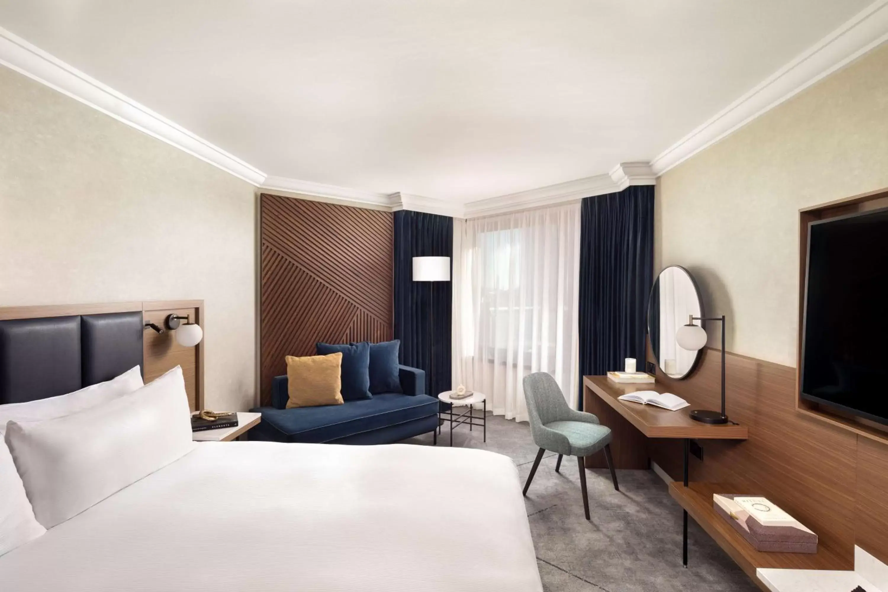 Bedroom in Hilton London Metropole