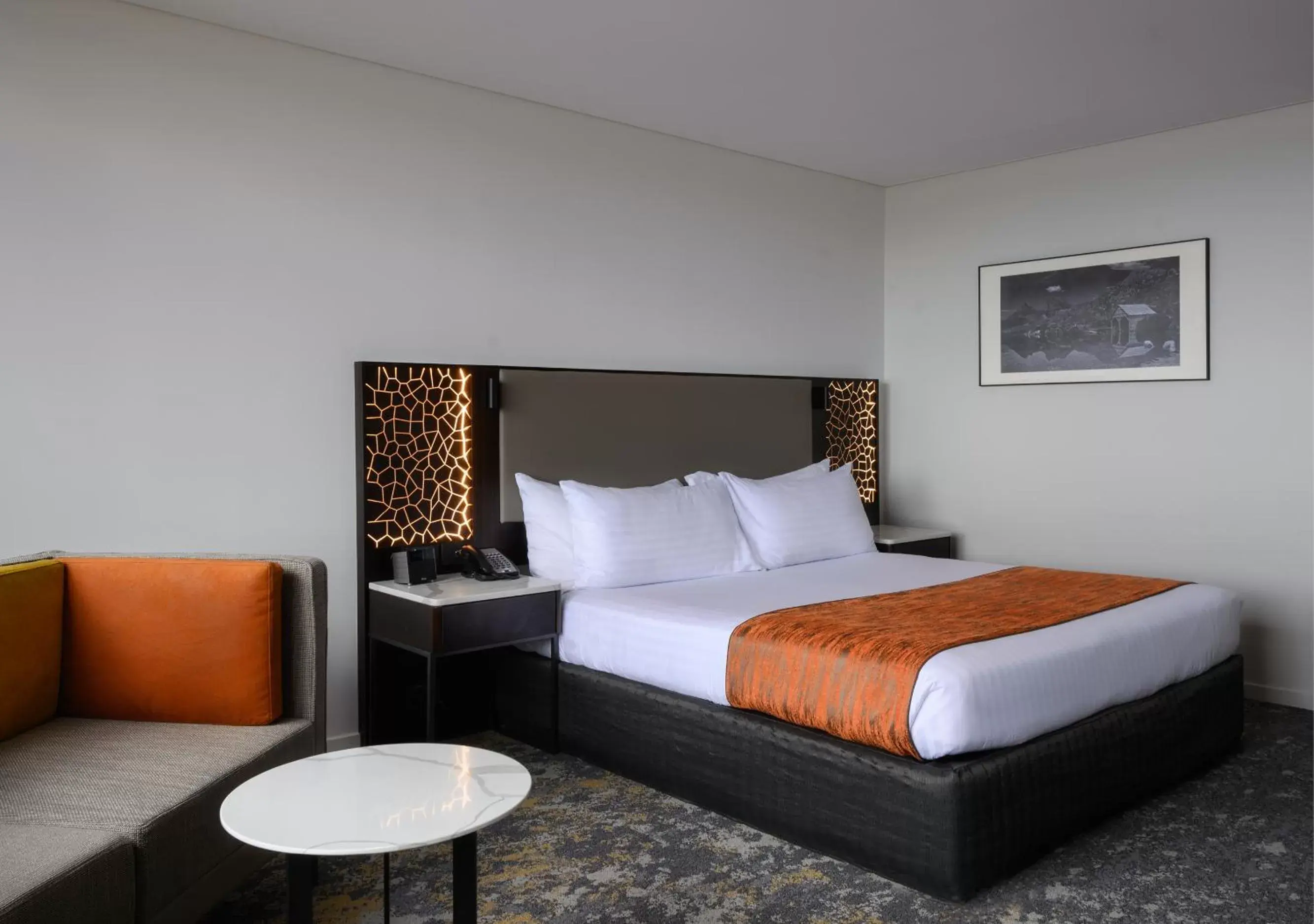 Bed in Hotel Grand Chancellor Hobart Bed in Hotel Grand Chancellor Hobart