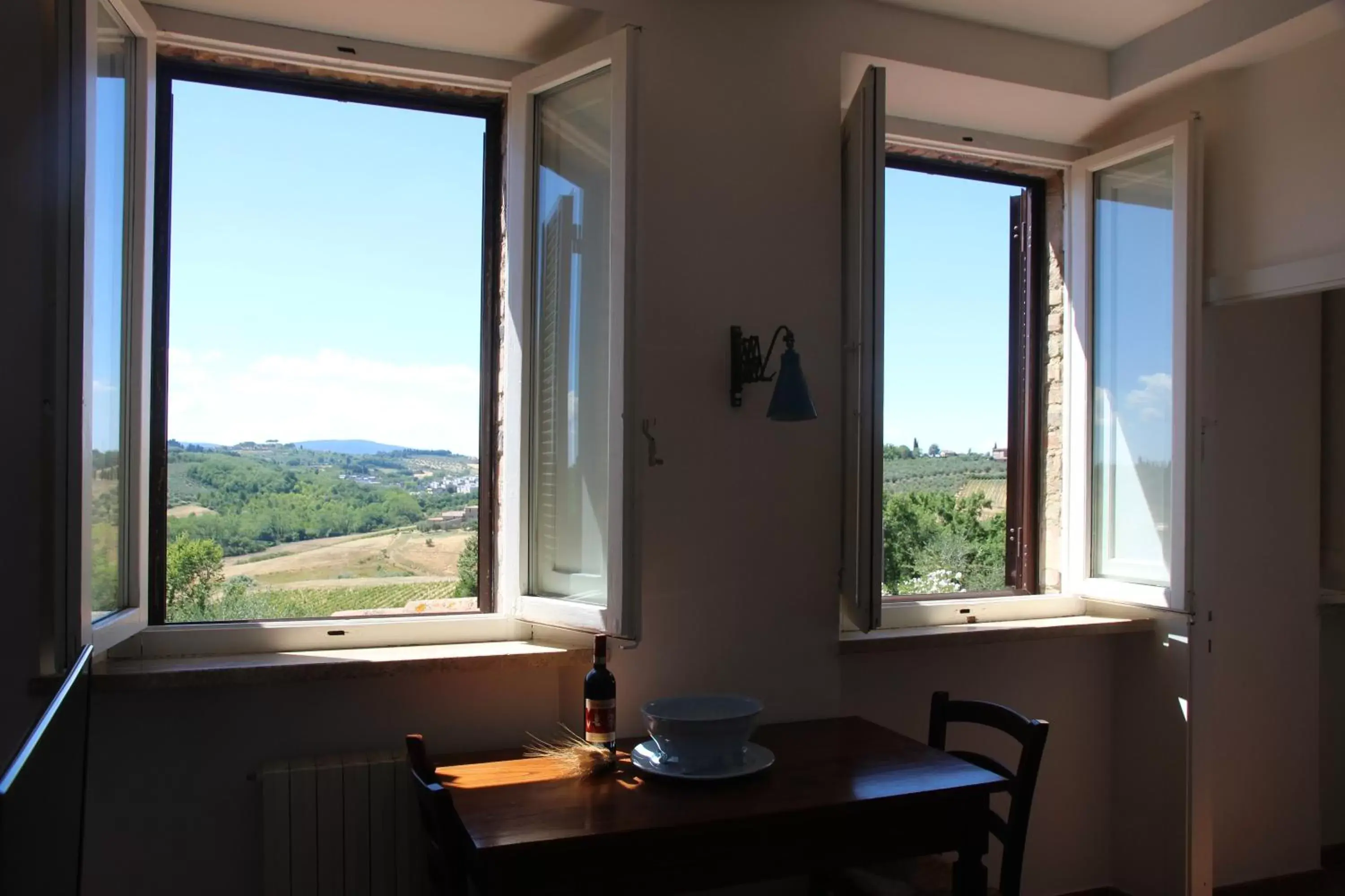 Bird's eye view, Mountain View in Country Residence Cipriano - La Torre alle Tolfe