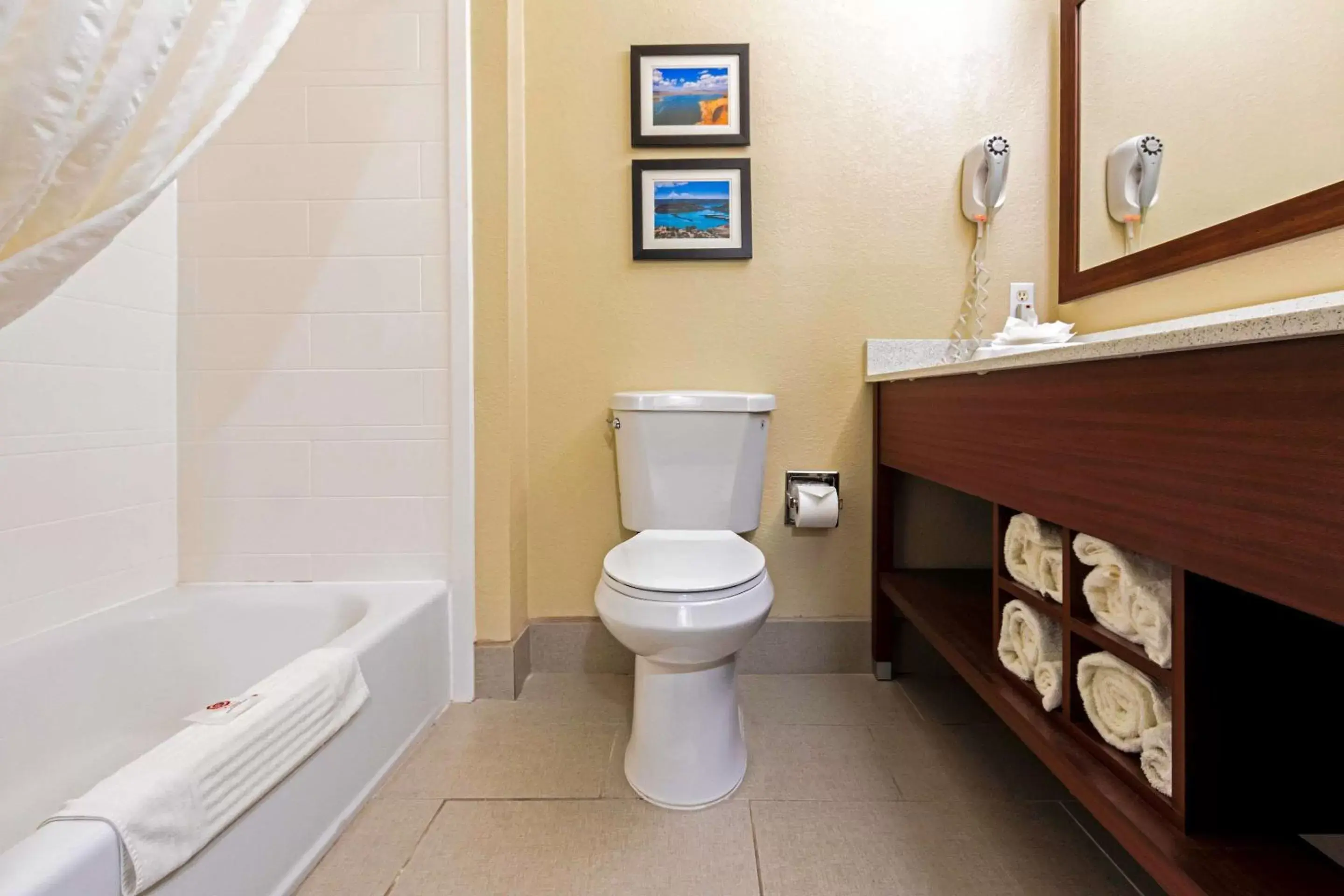 Bathroom in Comfort Suites University Las Cruces