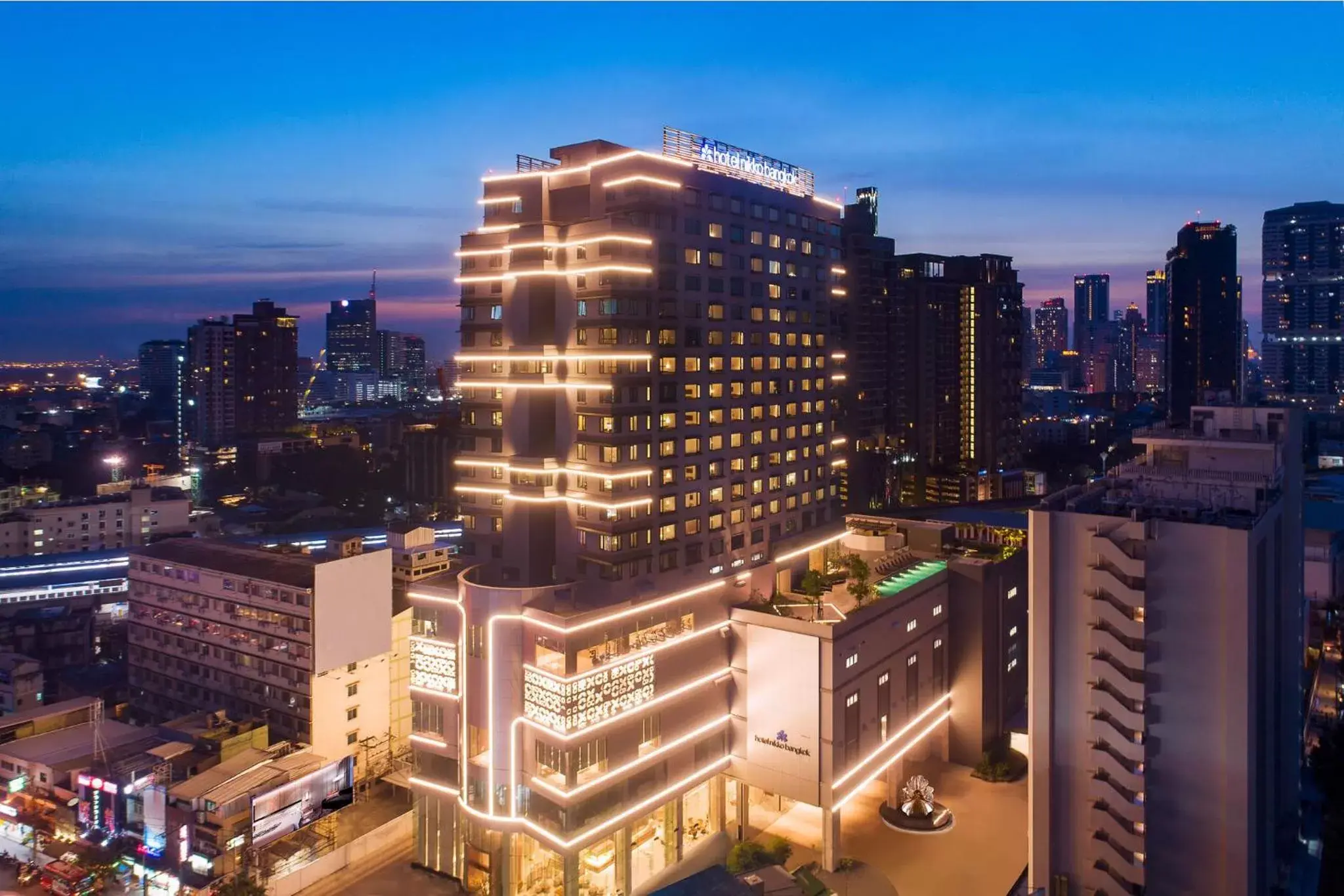 Property building in Hotel Nikko Bangkok - SHA Extra Plus Certified