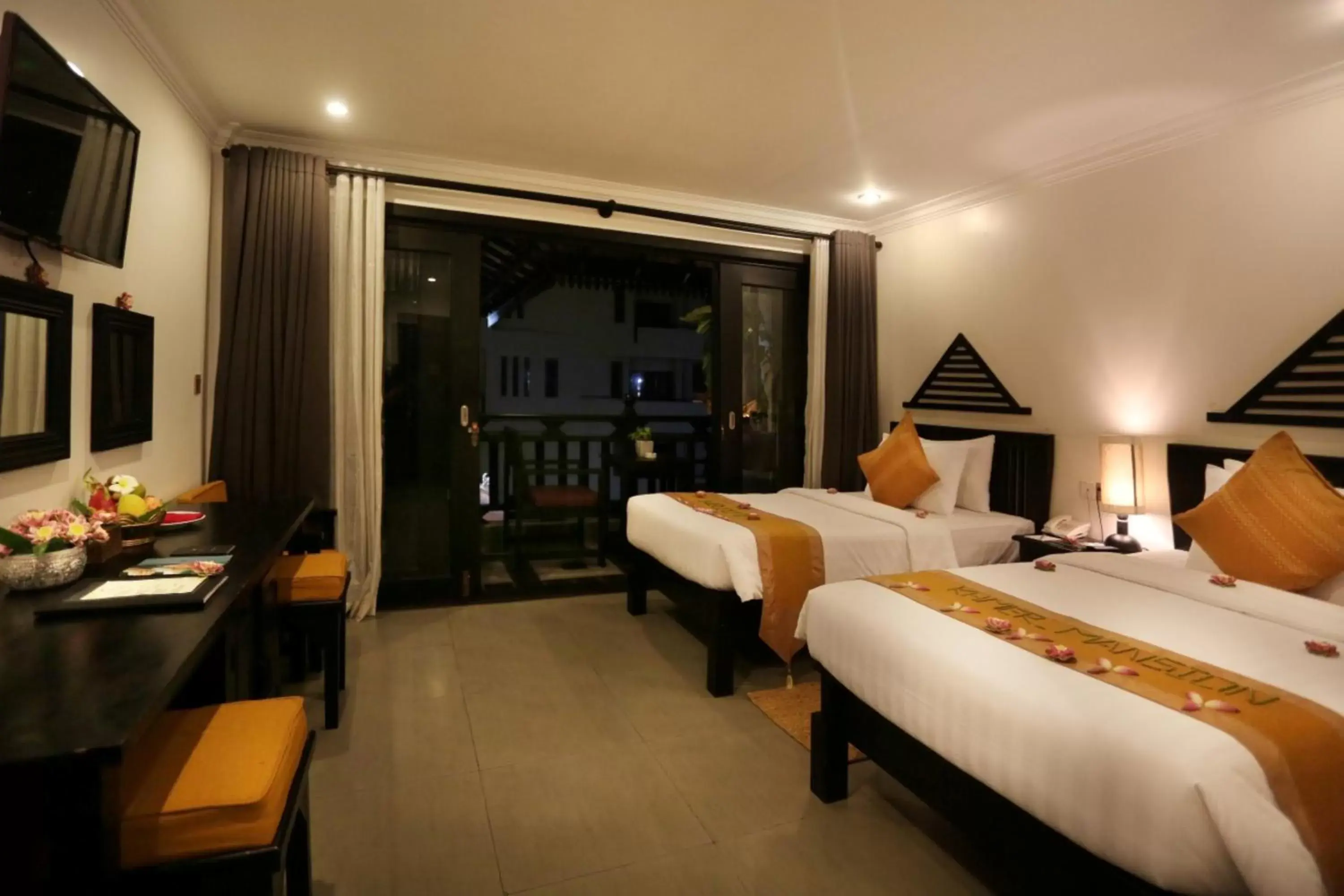 Bedroom in Khmer Mansion Boutique Hotel