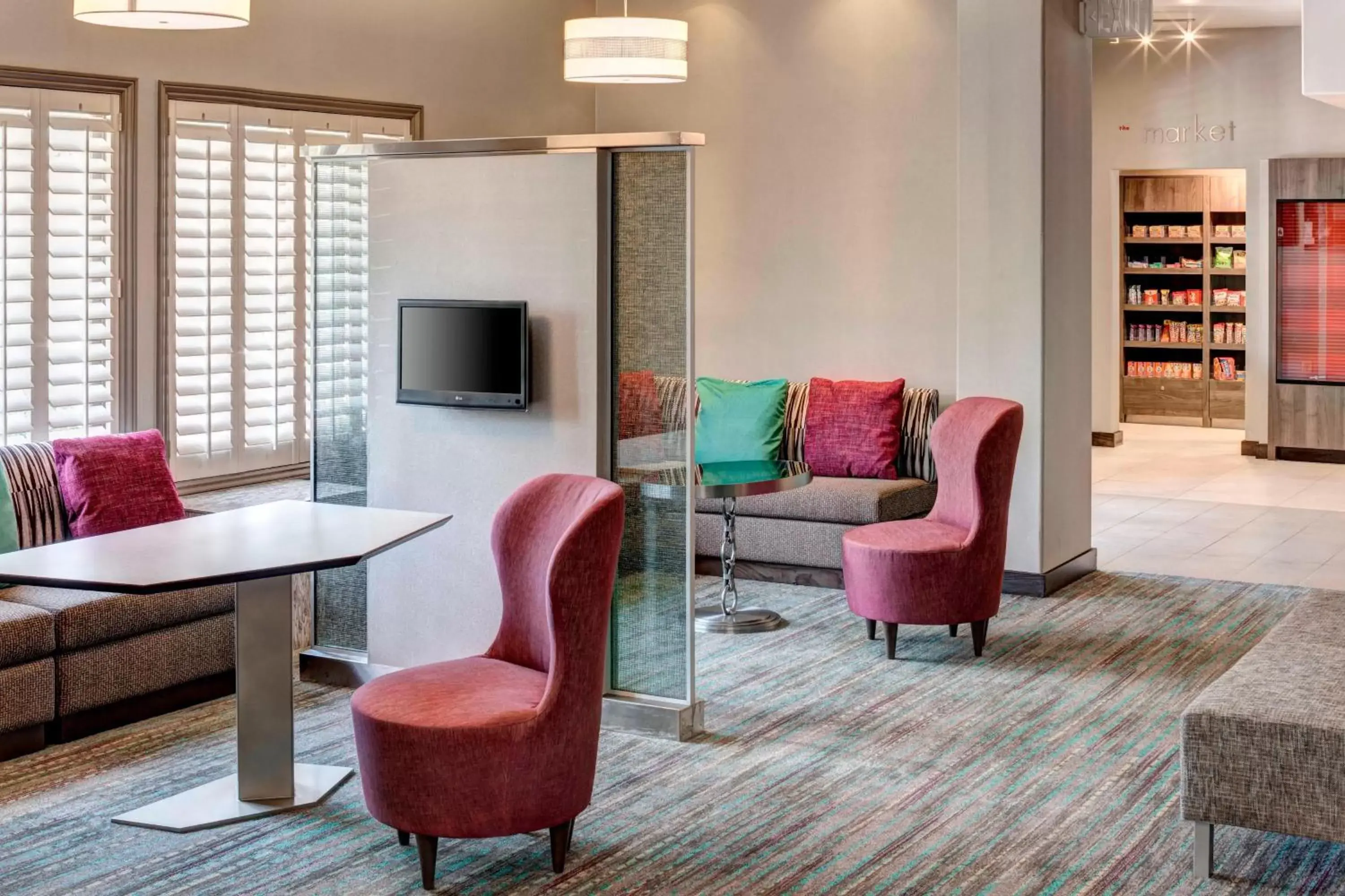 Lobby or reception, Seating Area in Residence Inn by Marriott Santa Clarita Valencia