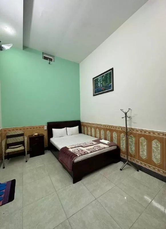 Bed in Tien Dat Motel