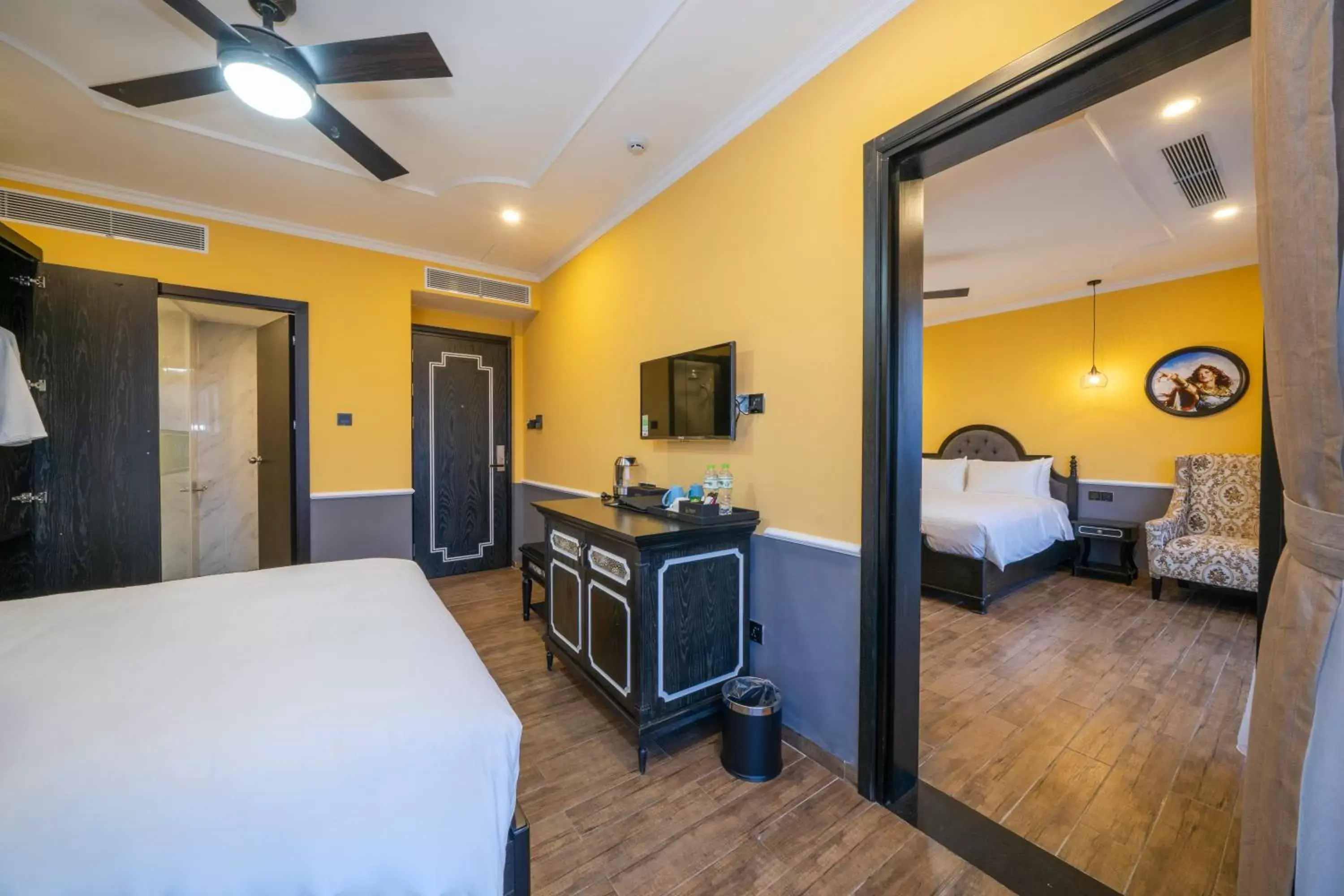 Family Connecting Room With Sea View - Free Shuttle Car to Hoi An Old Town in Athenia Hoi An Boutique Hotel & Spa Family Connecting Room With Sea View - Free Shuttle Car to Hoi An Old Town in Athenia Hoi An Boutique Hotel & Spa